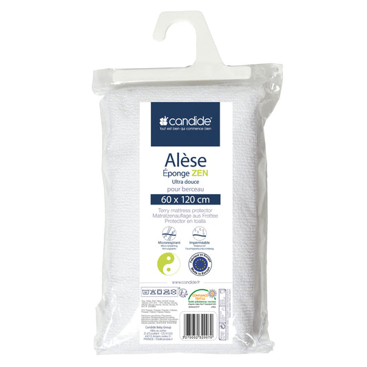 Протектор За Матрак Дзен С Бамбуково Покритие 60X120См Бял Candide