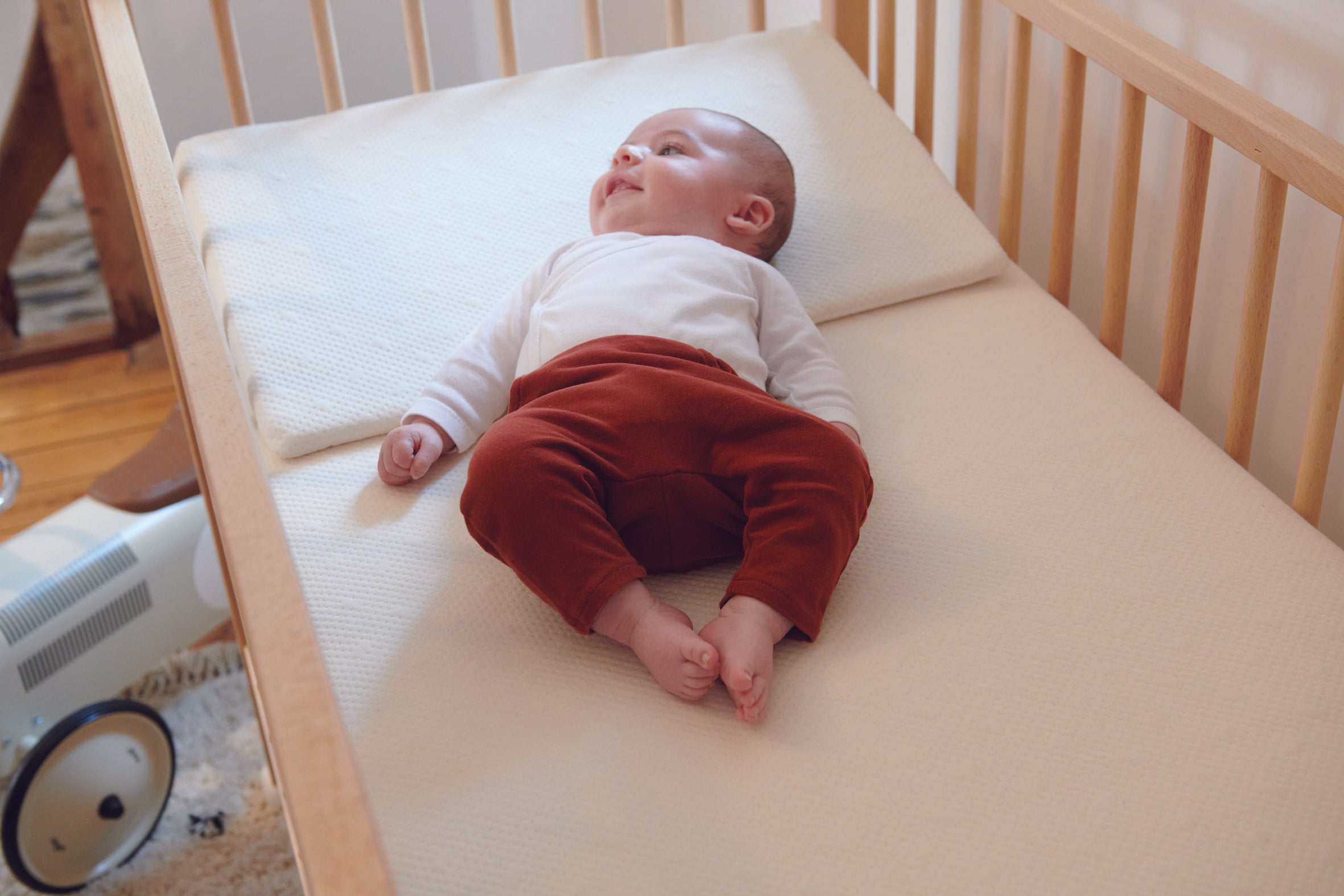 Антирефлуксна Възглавница Клин 15° Органична 65х35сm Candide