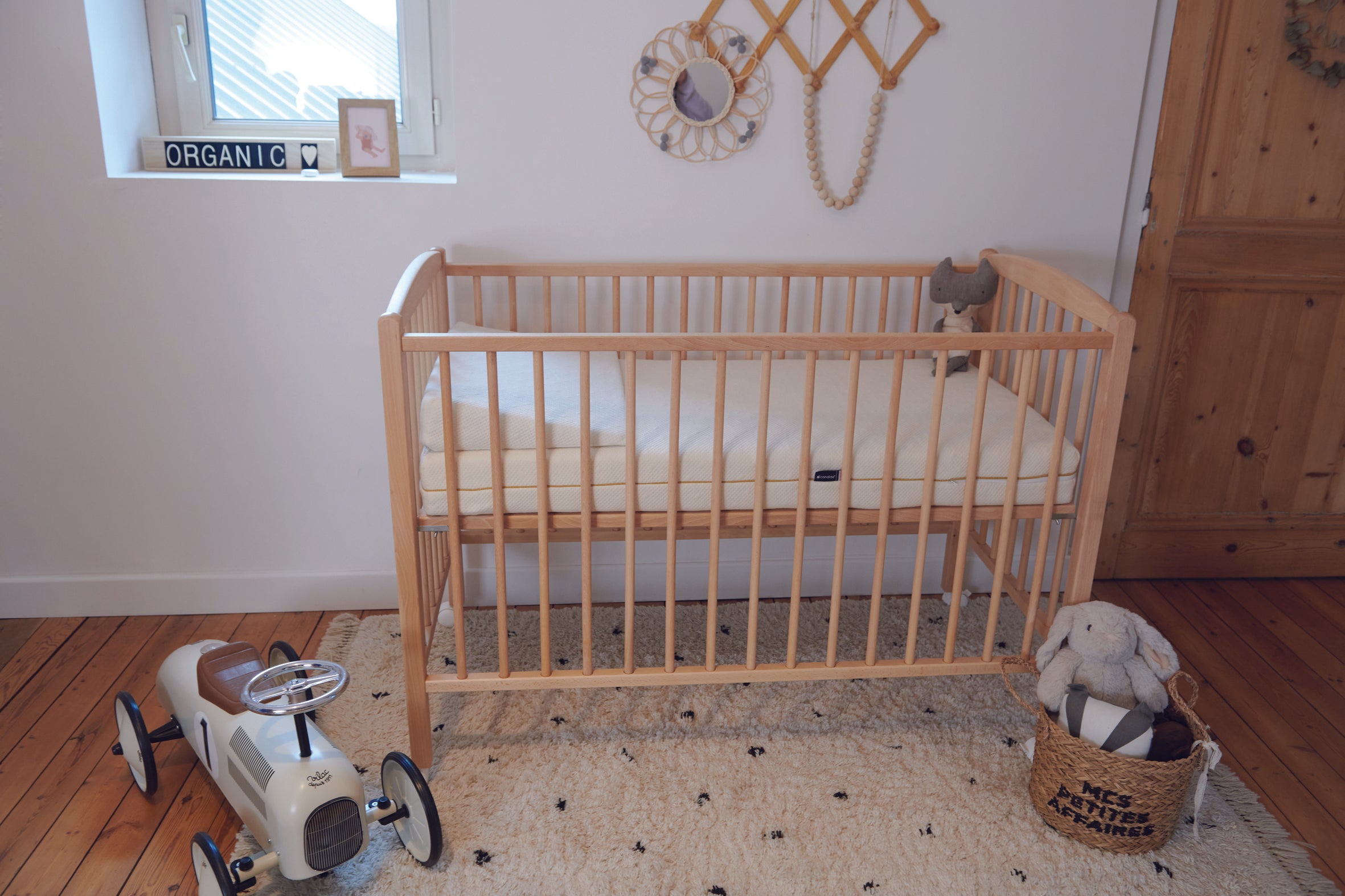 Антирефлуксна Възглавница Клин 15° Органична 65х35сm Candide