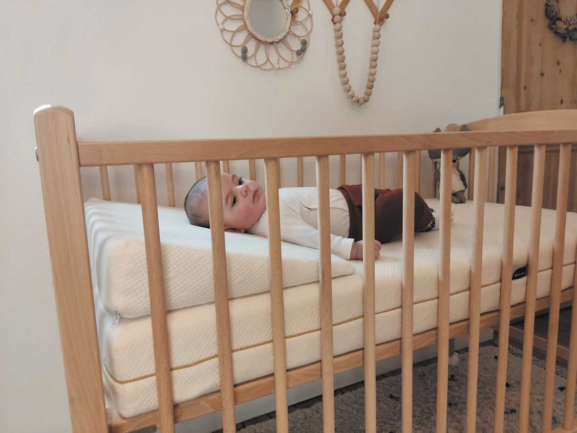 Антирефлуксна Възглавница Клин 10° Органична 55х35сm Candide