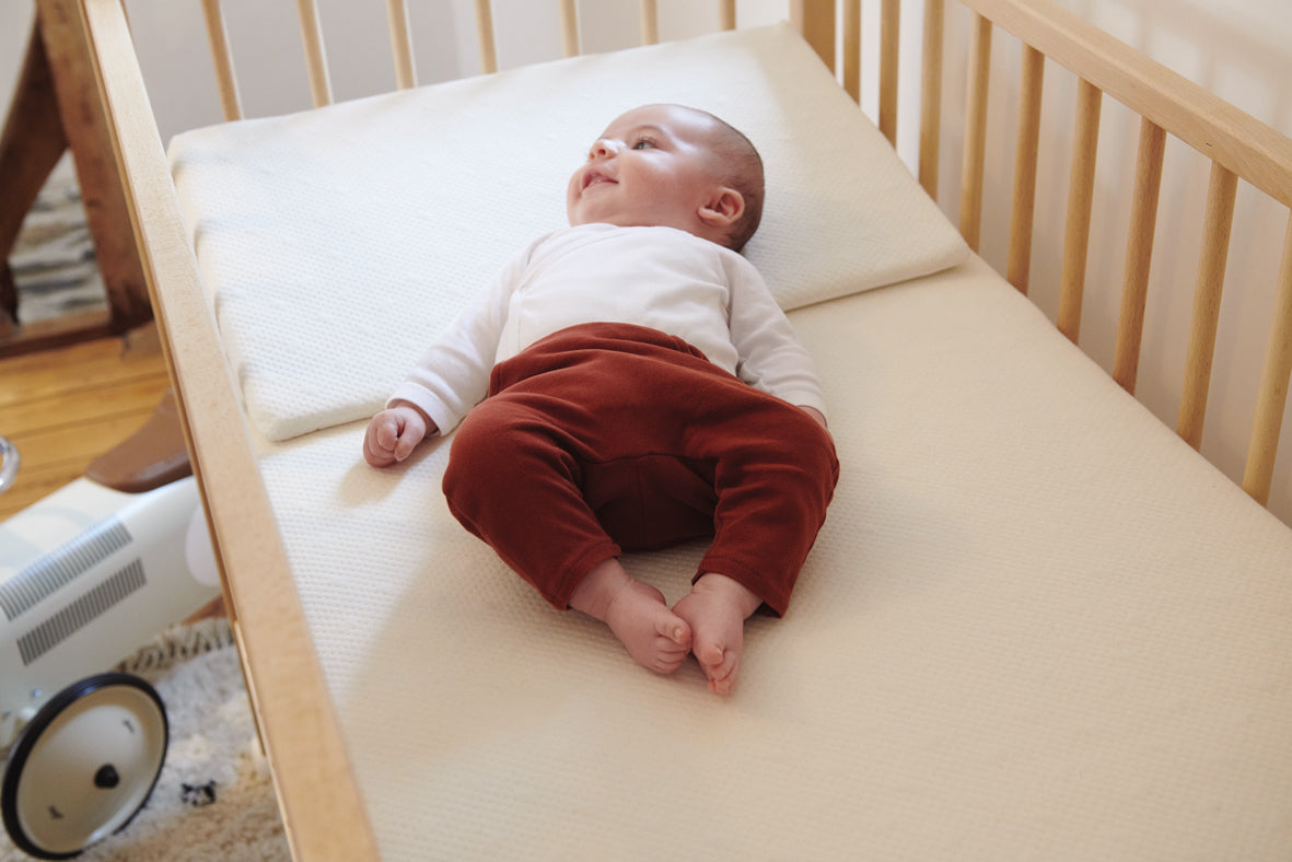 Антирефлуксна Възглавница Клин 10° Органична 55х35сm Candide