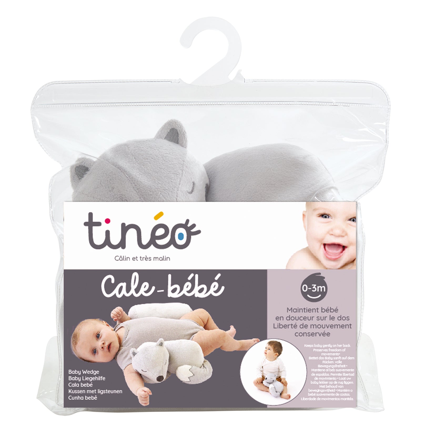 2B1 Pernă de poziționare și jucărie moale Tineo