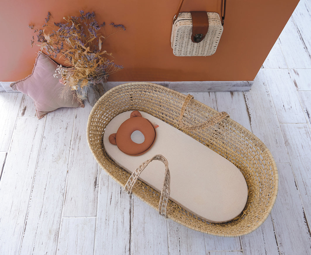 Детска Възглавница P'Tit Panda Air+ За Добре Закръглена Глава Карамел Candide