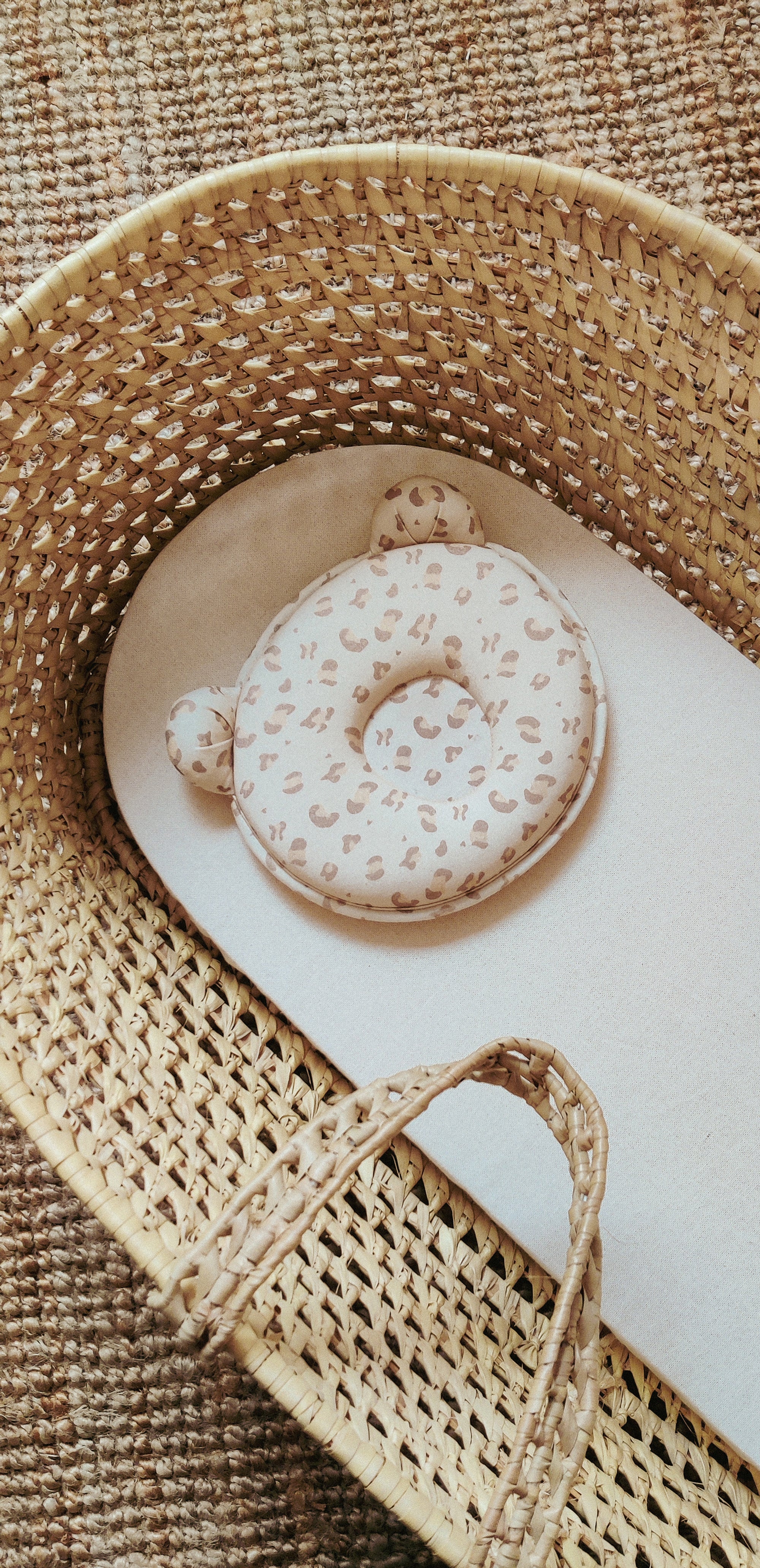 Детска Възглавница P'Tit Panda За Добре Закръглена Глава Леопард Candide