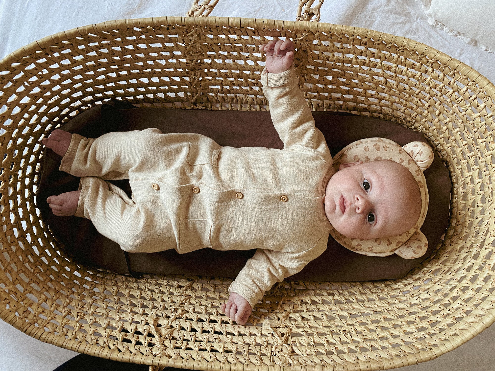 Детска Възглавница P'Tit Panda За Добре Закръглена Глава Леопард Candide