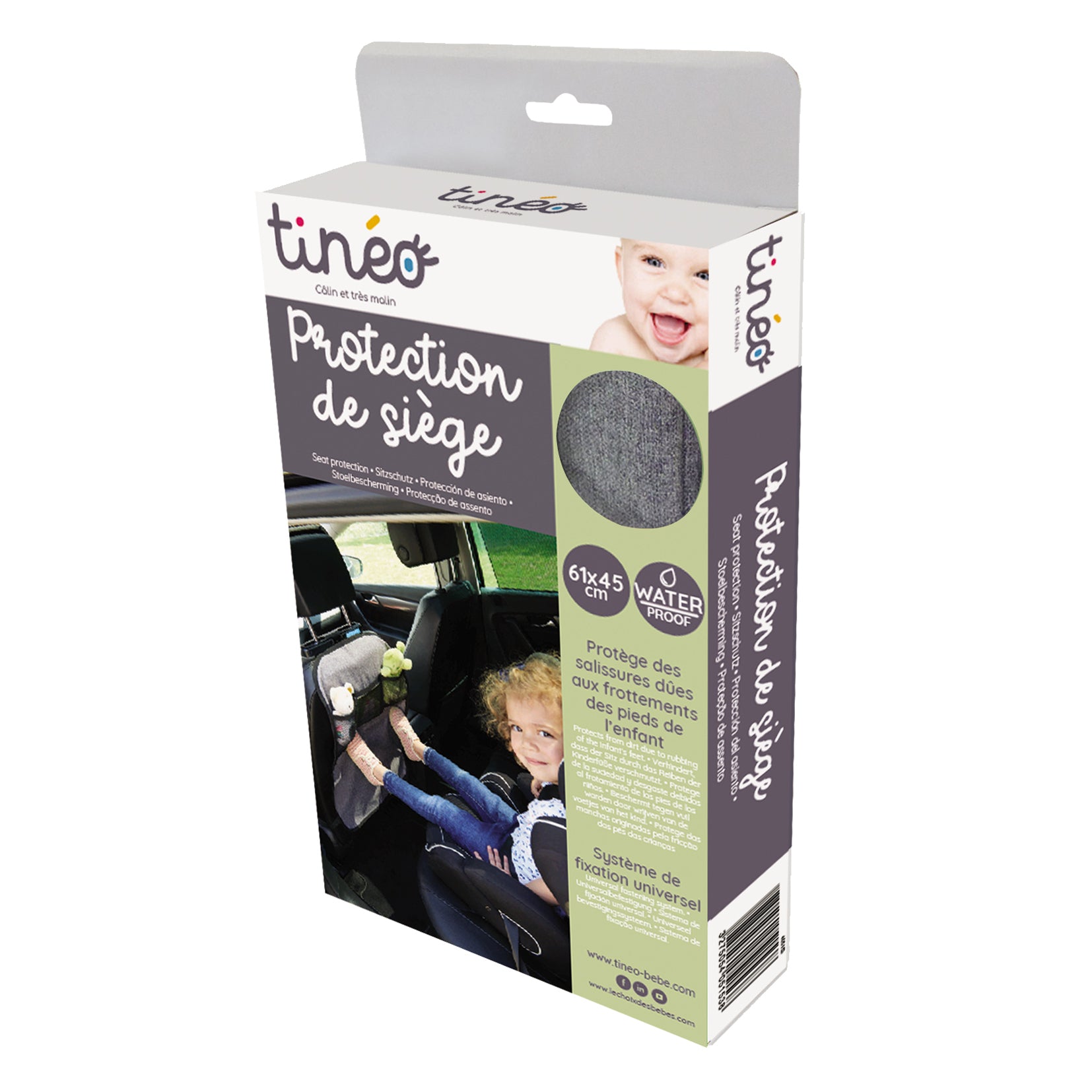 Protector scaun fata auto Tineo