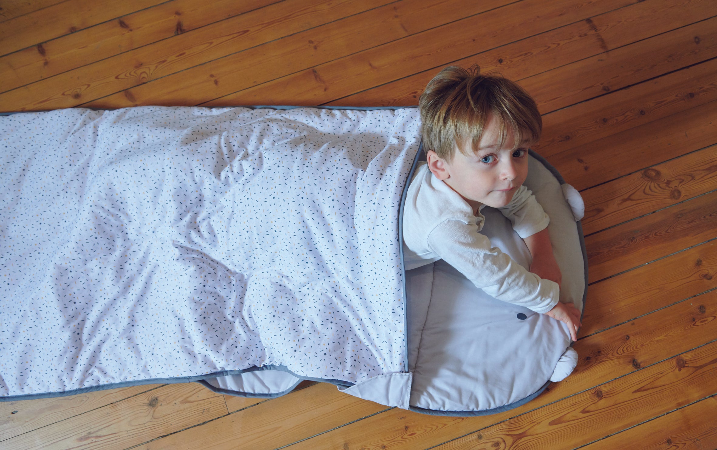 Спален чувалче спящо мече за деца от 2 до 6 години 140x65См Tineo