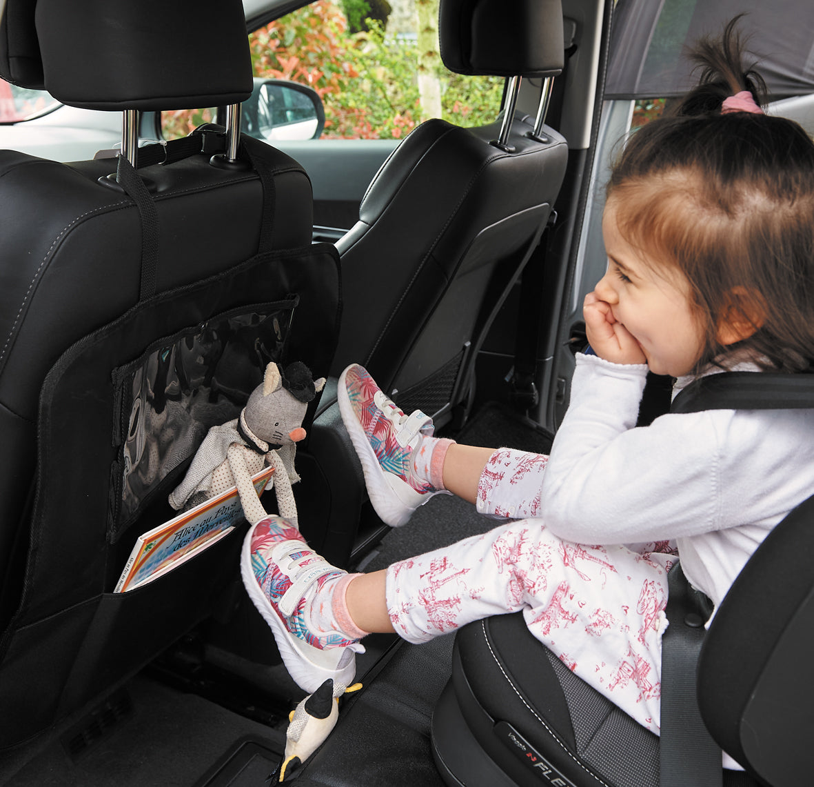 Протектор и Органайзер За Седалка На Кола 3в1 Tineo