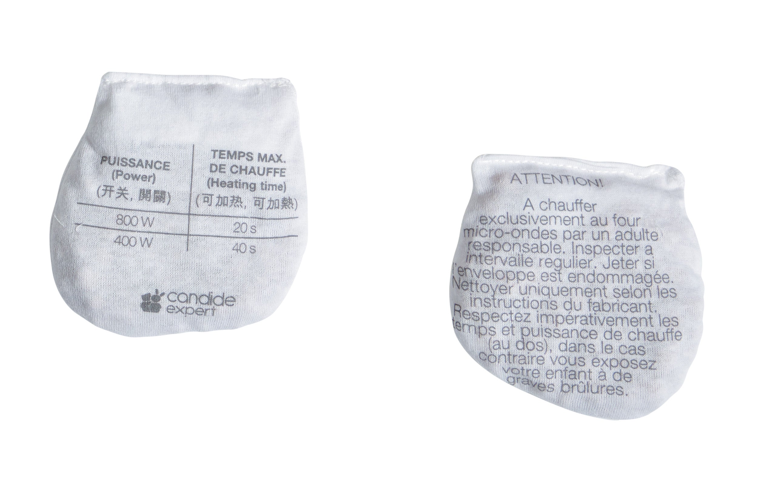 Мини Масажен Колан Против Колики Екрю Candide