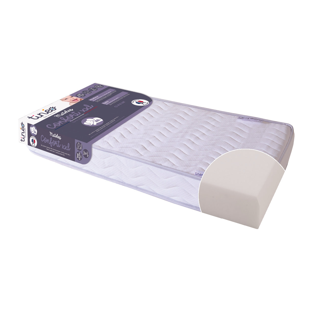 Бебешки Матрак Comfort Xxl 60Х120Х15См Tineo
