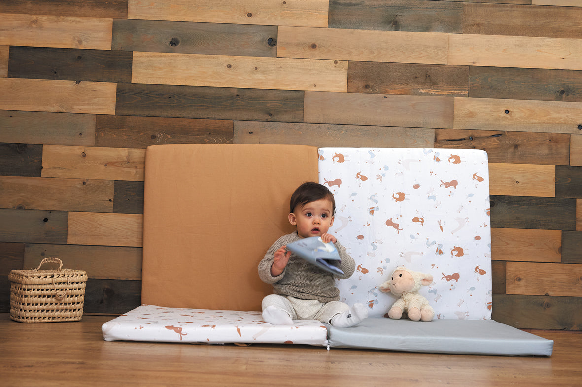 Интелигентна Постелка 3В1-Постелка За Игра, Подвижен Матрак И Барбарон, Малък Фермер Tineo