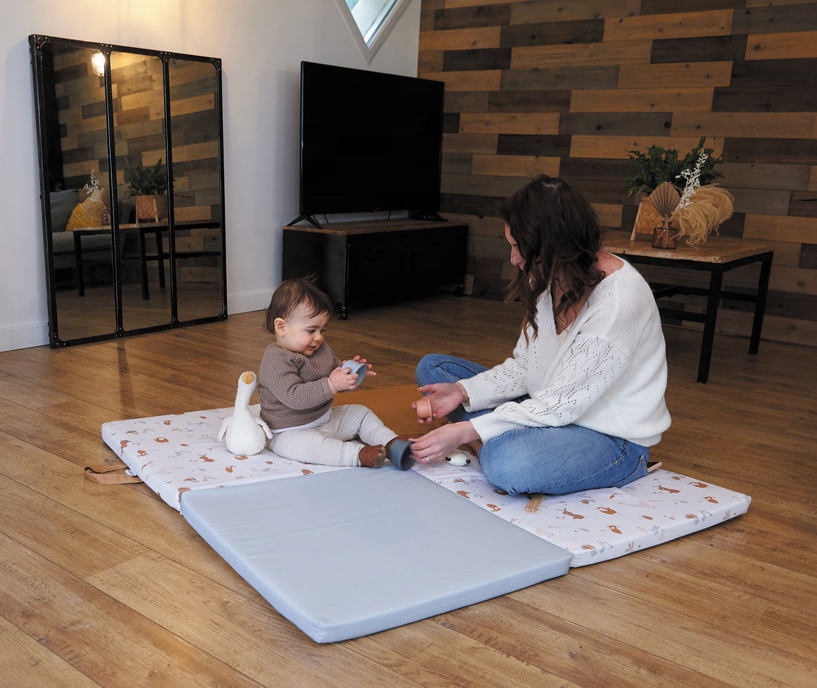 Интелигентна Постелка 3В1-Постелка За Игра, Подвижен Матрак И Барбарон, Малък Фермер Tineo