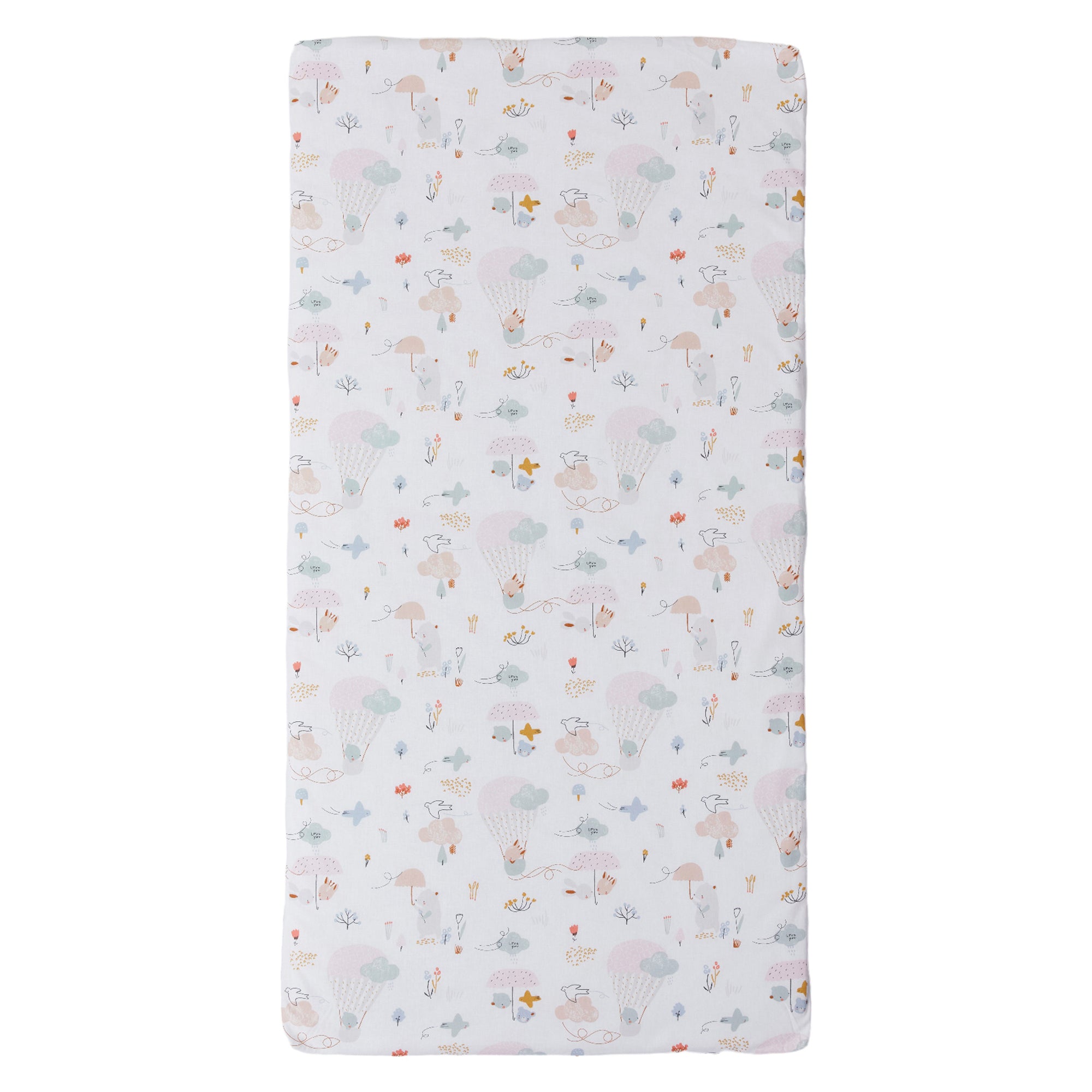 Saltea de voiaj pentru bebelusi 60x120 cm – Baloane de Tineo