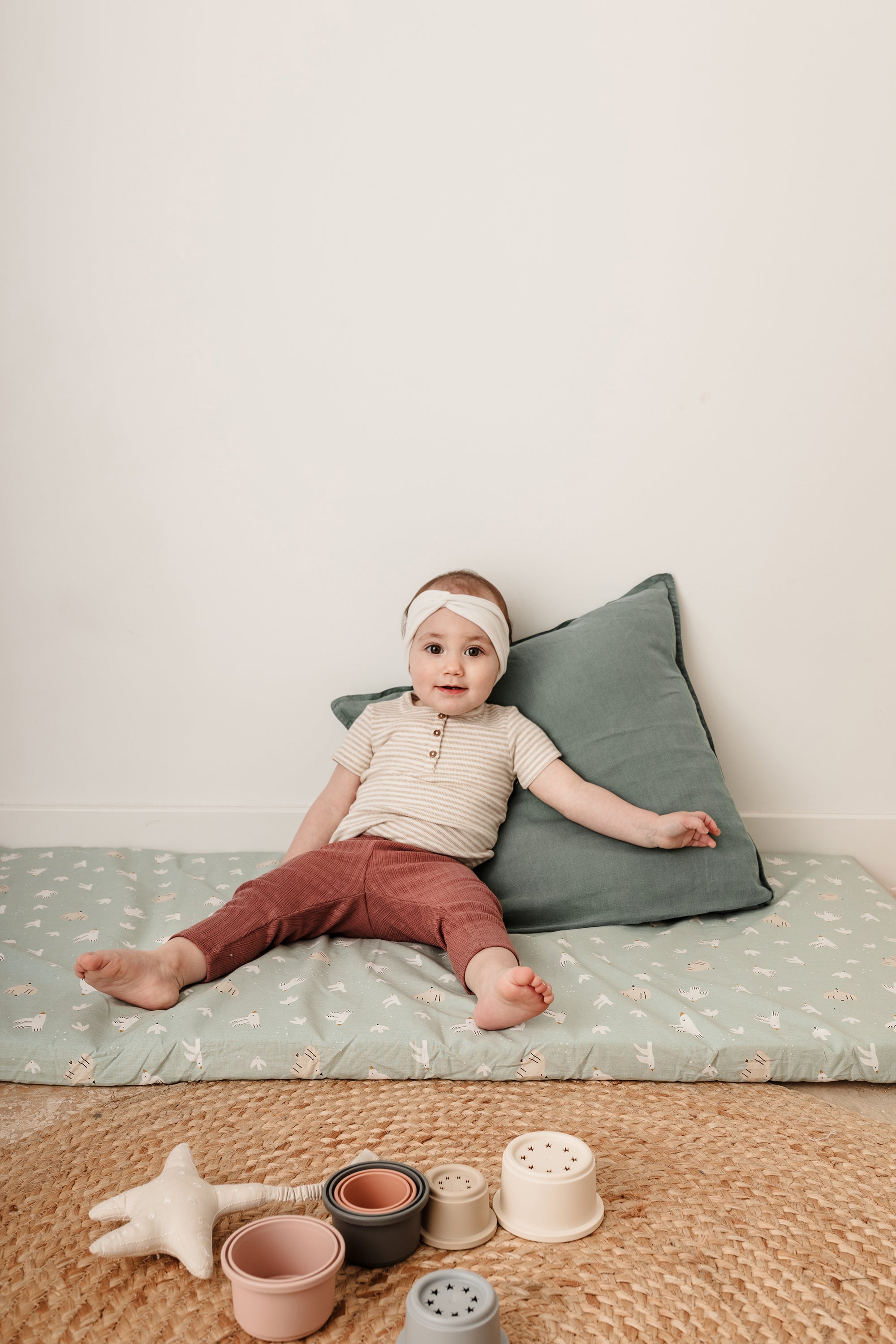 Бебешки матрак за пътуване 60x120 см – Over The Sea от Tineo