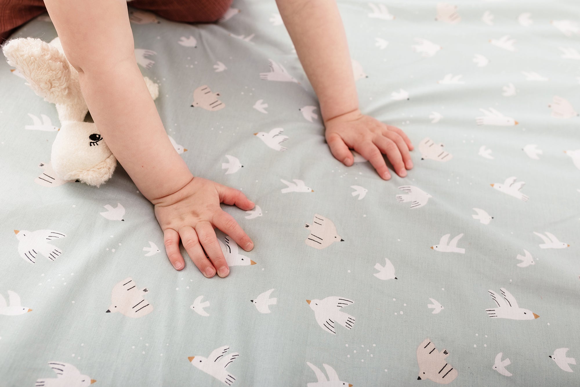 Бебешки матрак за пътуване 60x120 см – Over The Sea от Tineo