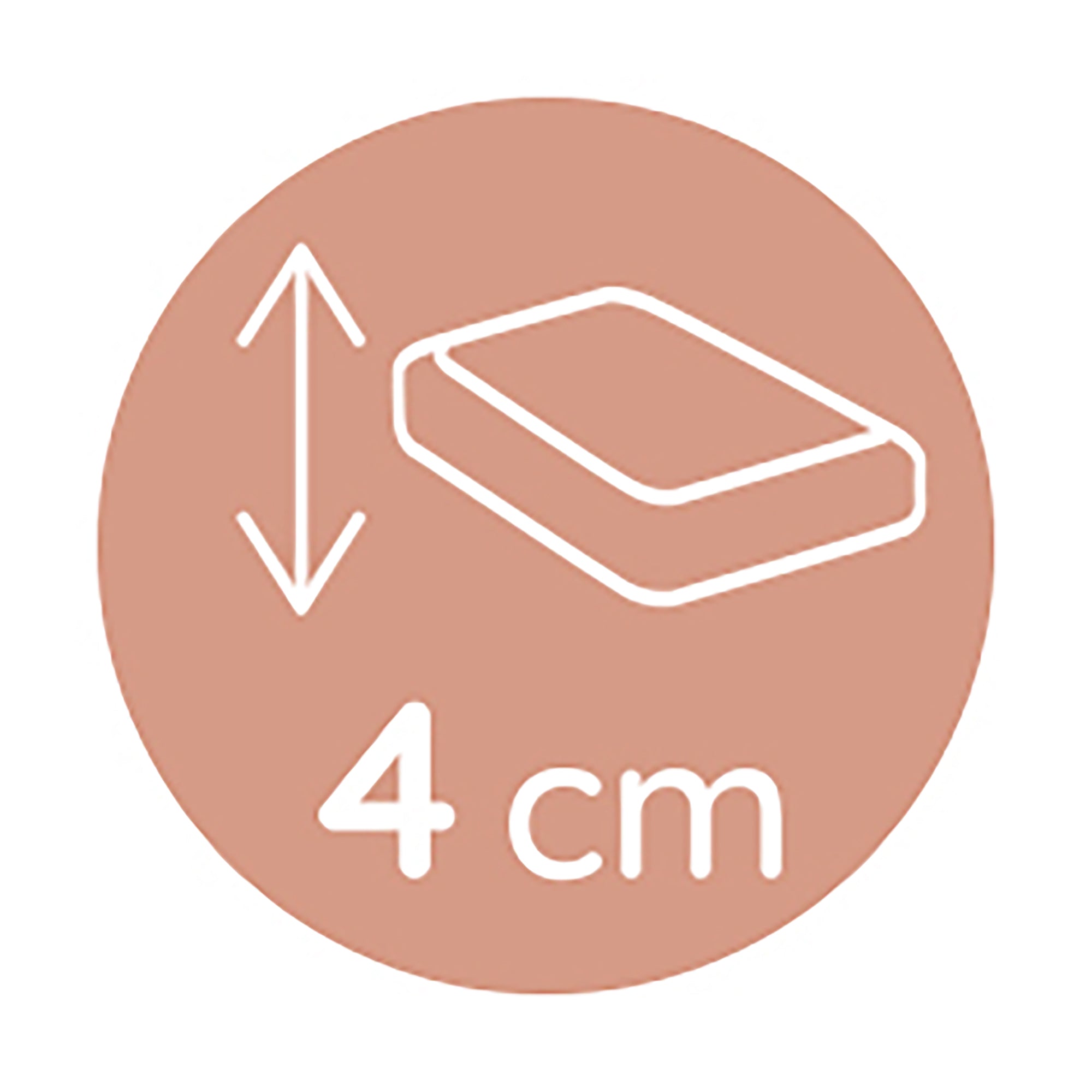 Бебешки матрак за пътуване 60x120 см – Over The Sea от Tineo