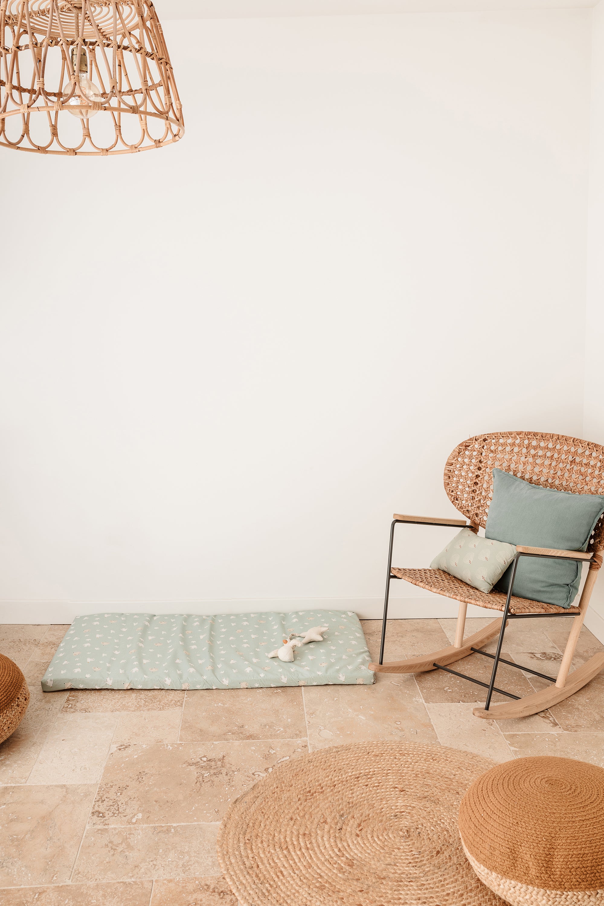 Бебешки матрак за пътуване 60x120 см – Over The Sea от Tineo