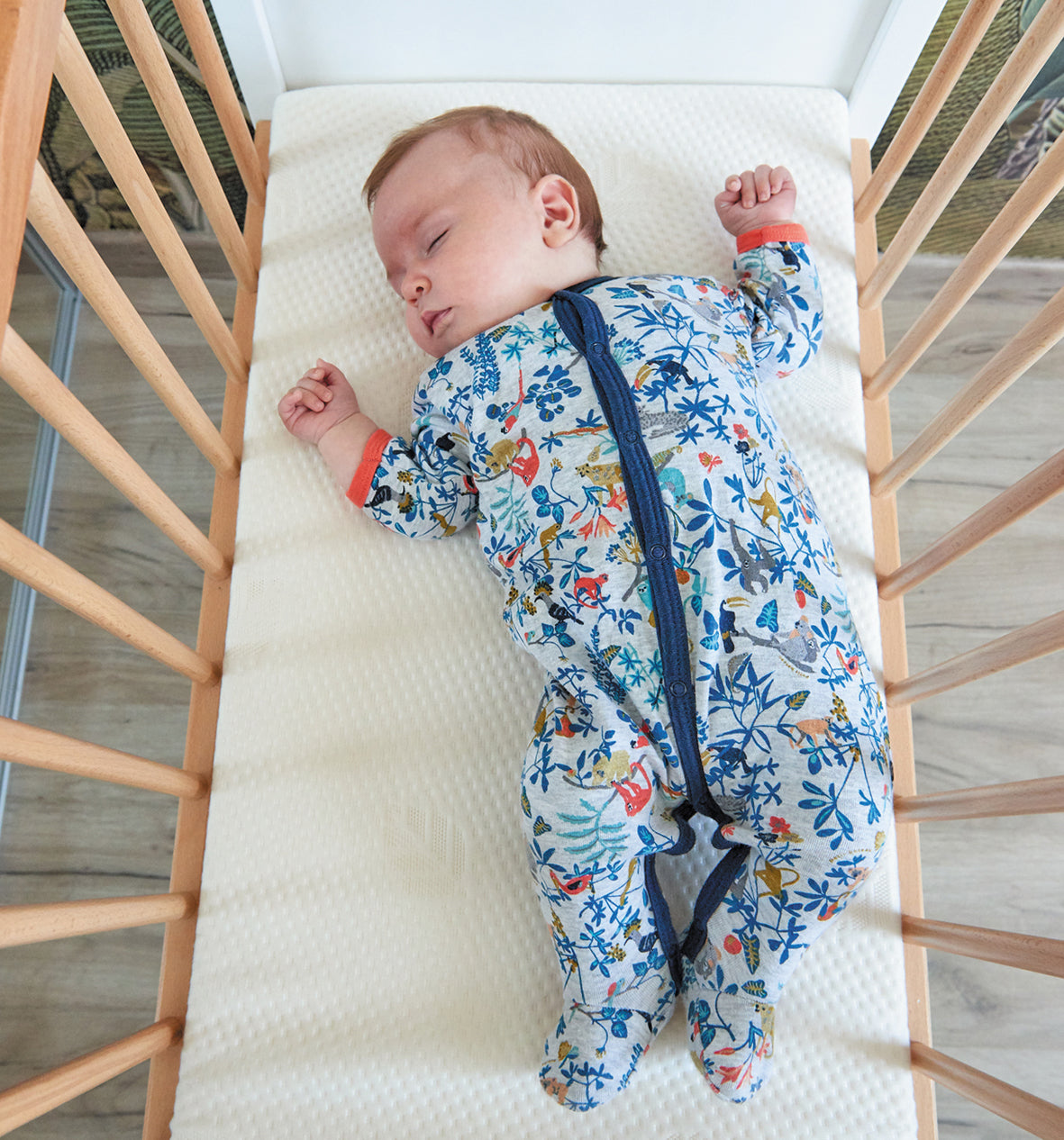 Матрак FRESH за кошара next to me или люлка 50X83См (5см Дебелина) Candide