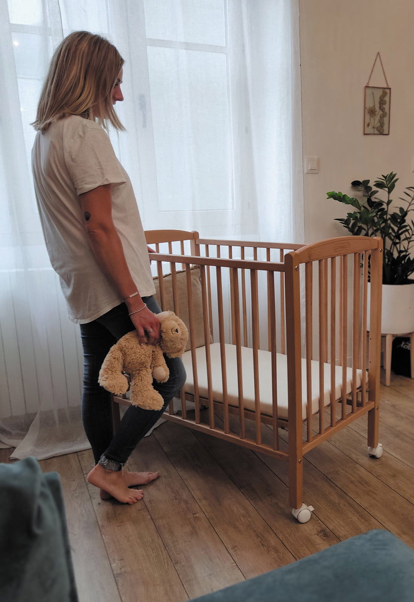 Органичен Матрак за кошара Next to me 50x83см (5см дебелина) Candide