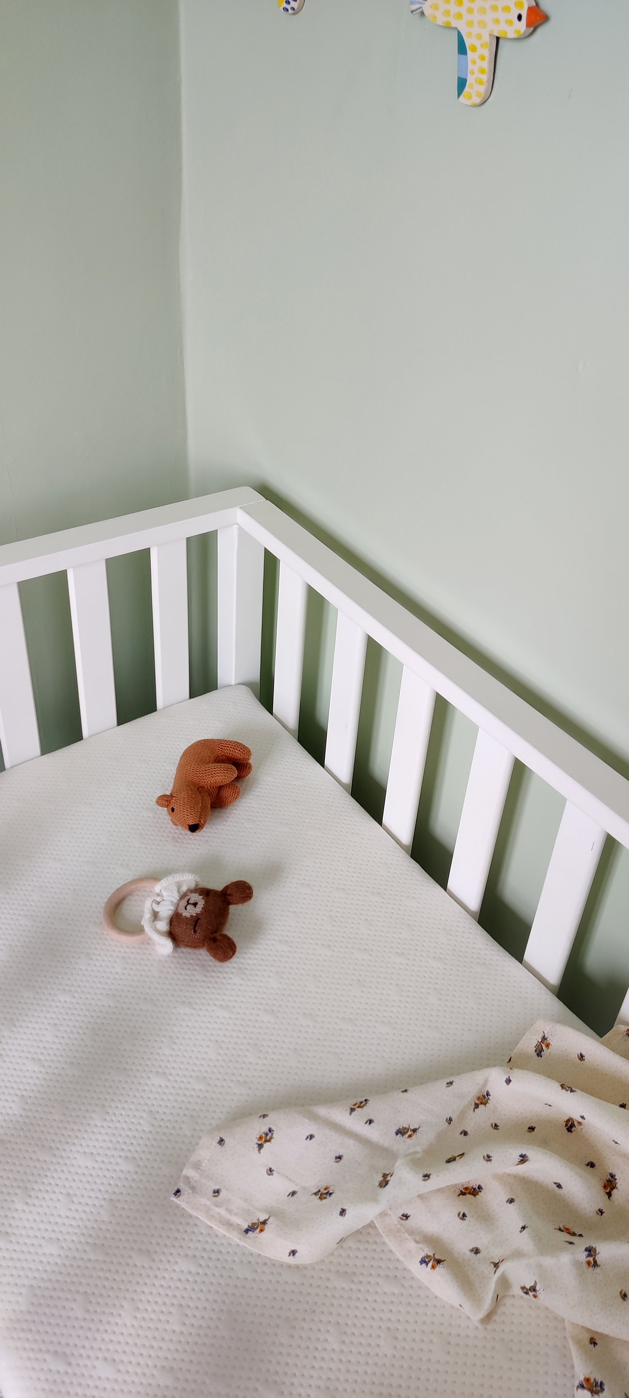 Органичен Матрак за кошара Next to me 50x83см (5см дебелина) Candide