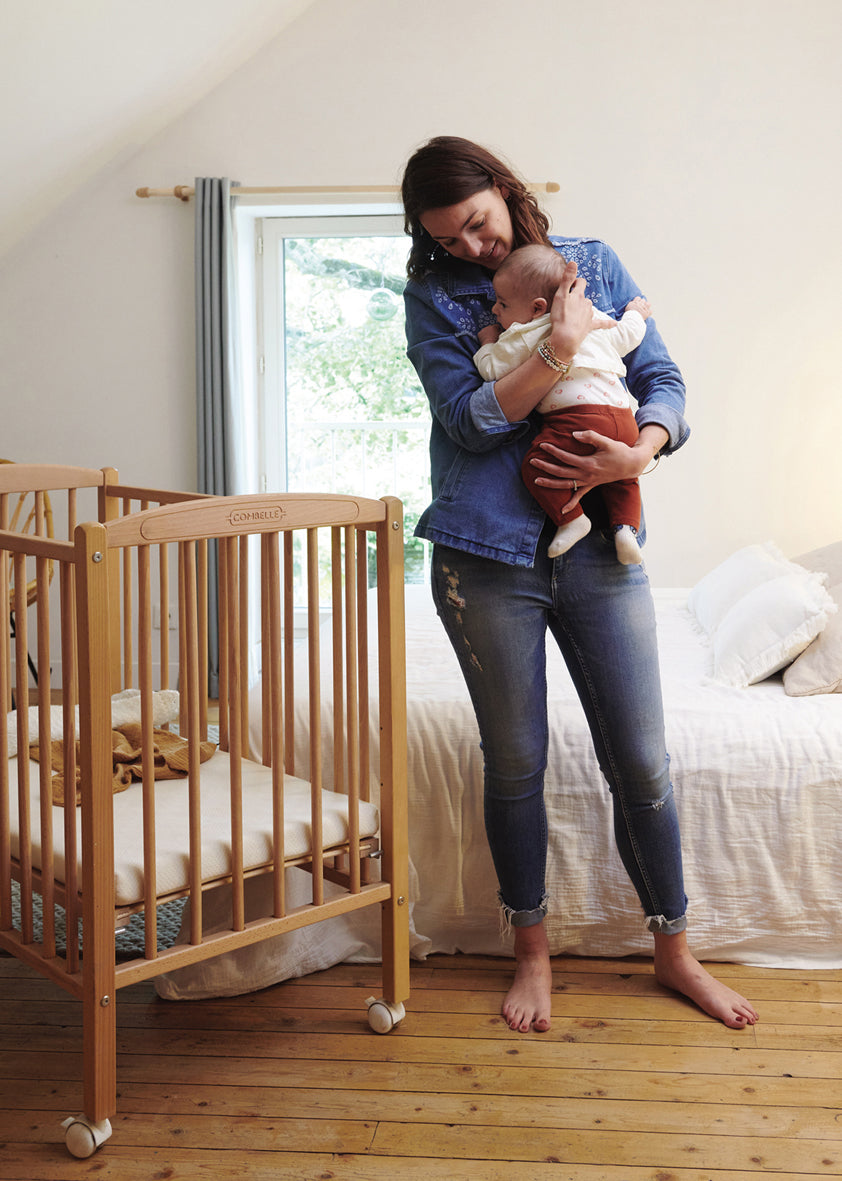 Органичен Матрак за кошара Next to me 50x83см (5см дебелина) Candide