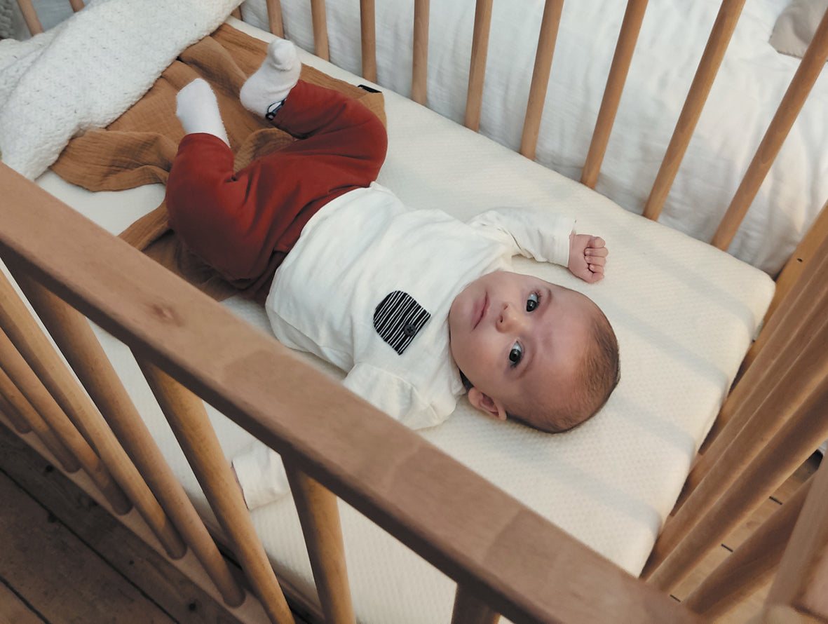 Органичен Матрак за кошара Next to me 50x83см (5см дебелина) Candide