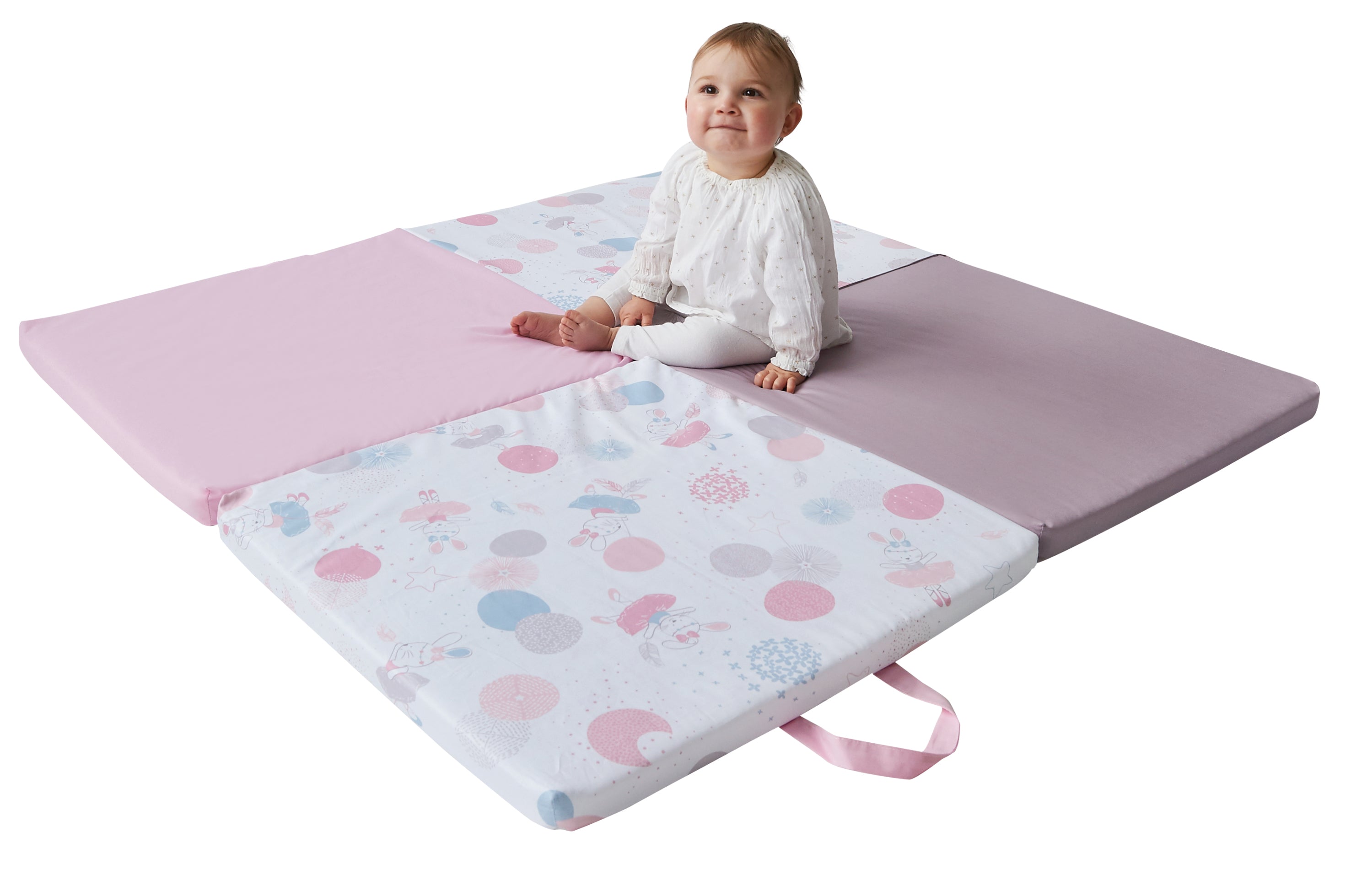 Интелигентна Постелка 3В1-Постелка За Игра, Подвижен Матрак И Барбарон Балеринa Tineo