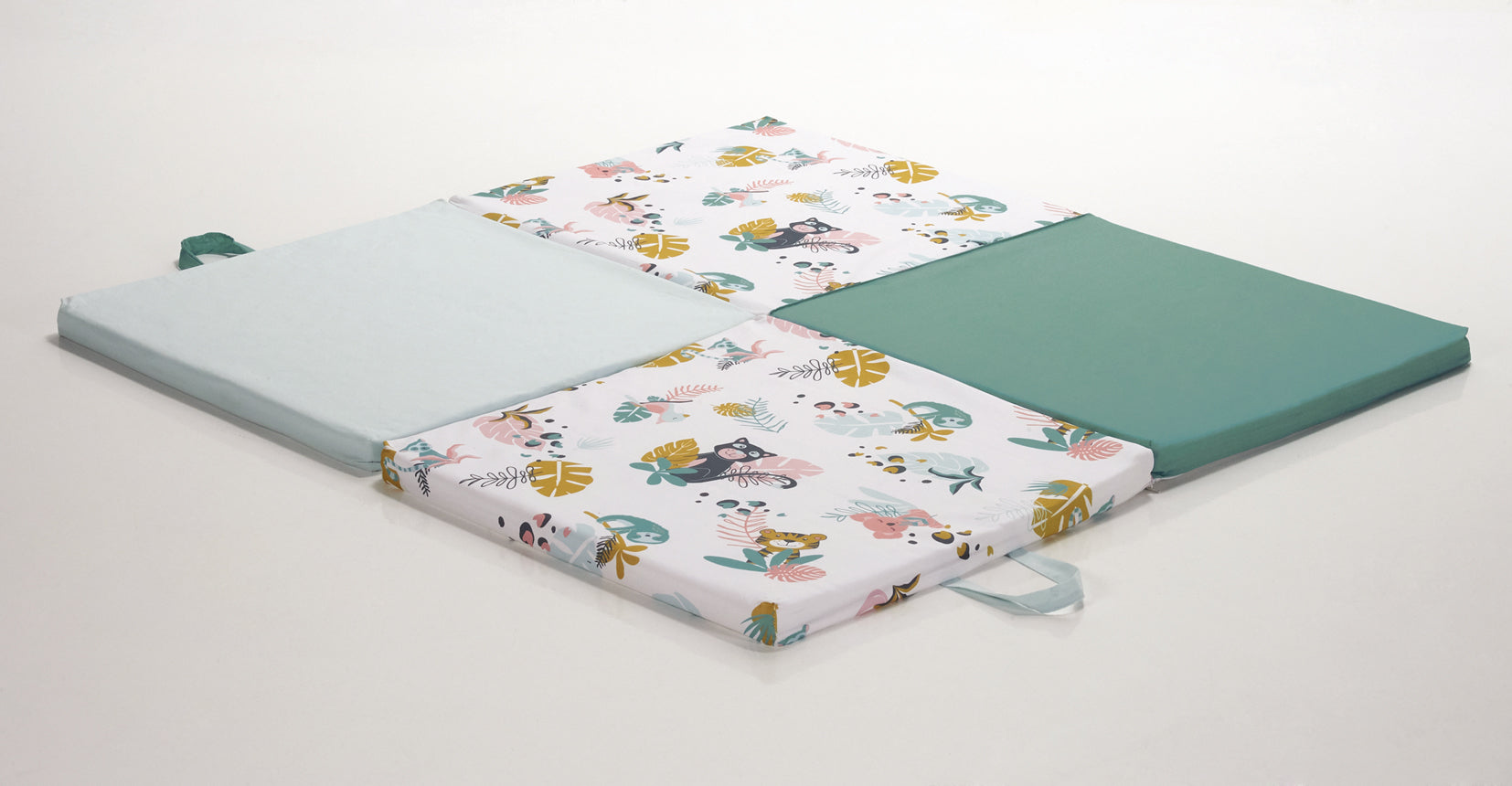 Интелигентна Постелка 3В1-Постелка За Игра, Подвижен Матрак И Барбарон Jungle Tineo