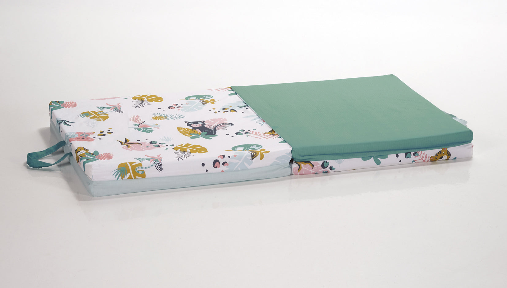 Интелигентна Постелка 3В1-Постелка За Игра, Подвижен Матрак И Барбарон Jungle Tineo