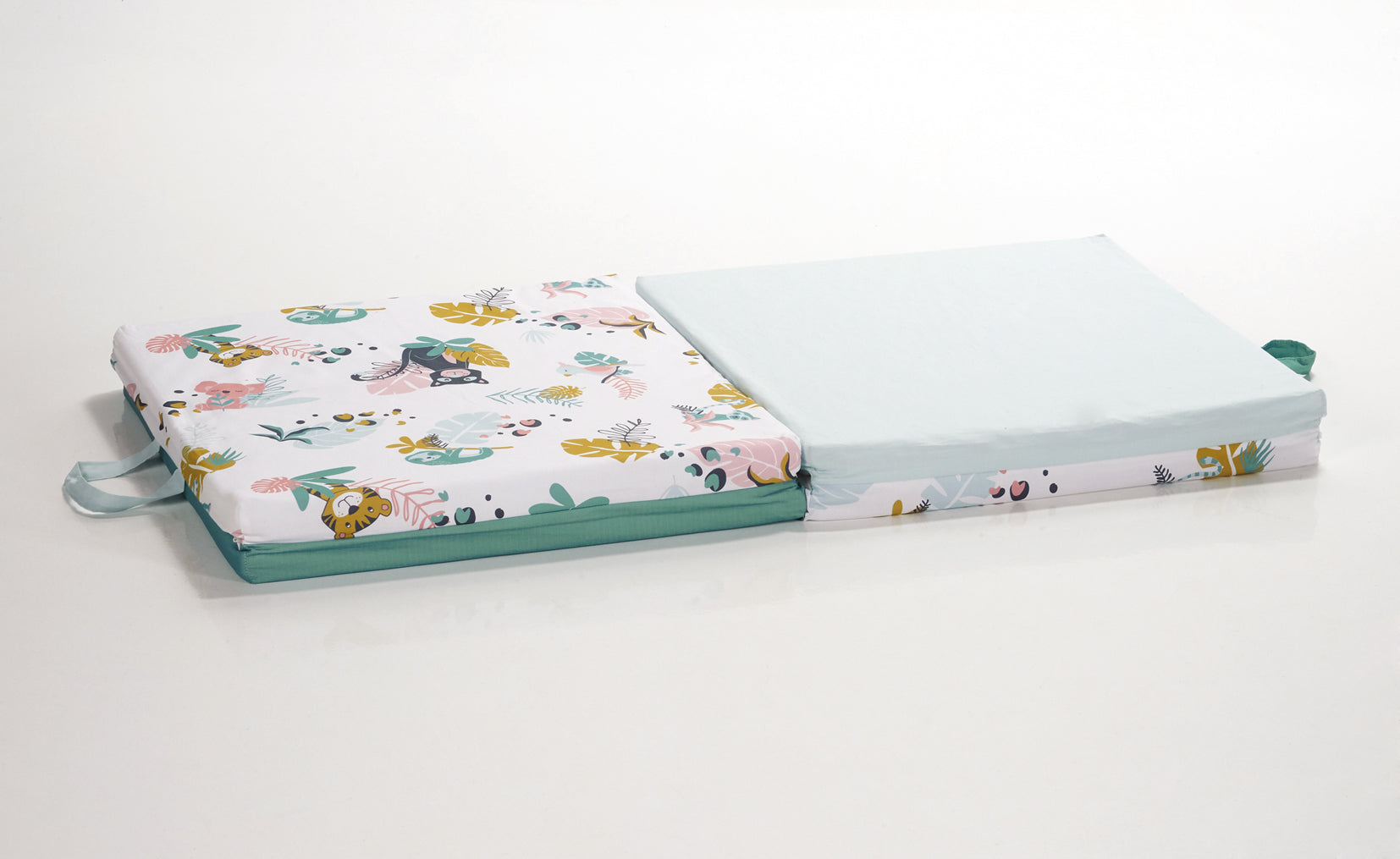 Интелигентна Постелка 3В1-Постелка За Игра, Подвижен Матрак И Барбарон Jungle Tineo