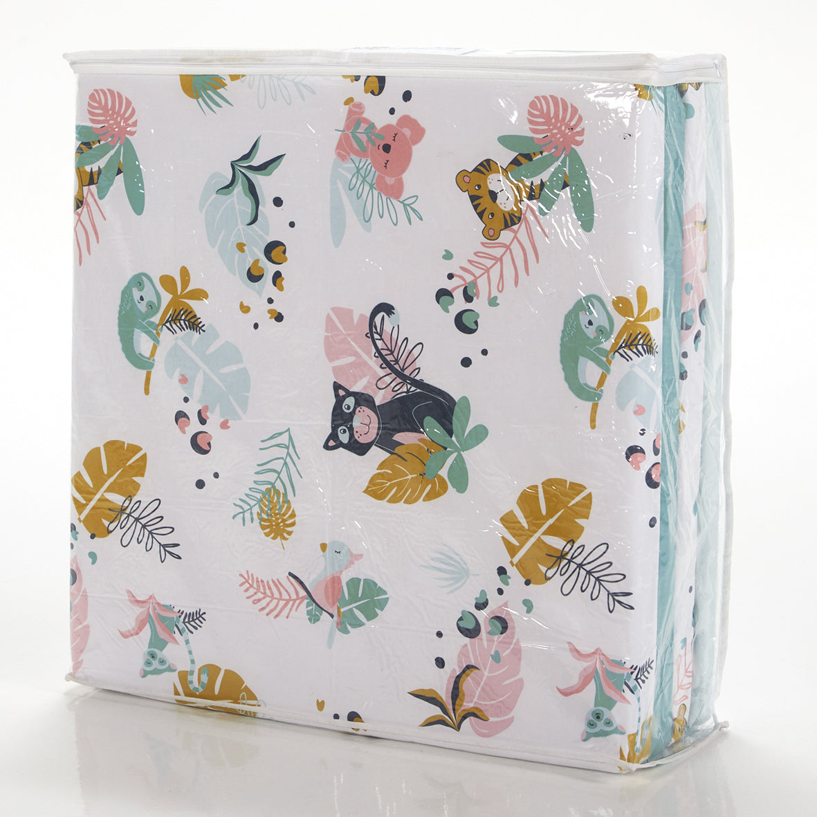 Интелигентна Постелка 3В1-Постелка За Игра, Подвижен Матрак И Барбарон Jungle Tineo