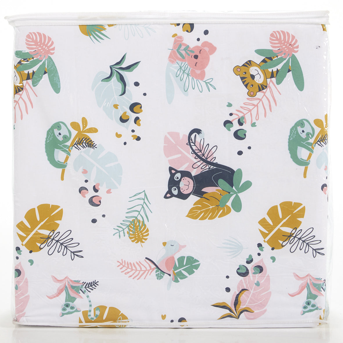 Интелигентна Постелка 3В1-Постелка За Игра, Подвижен Матрак И Барбарон Jungle Tineo