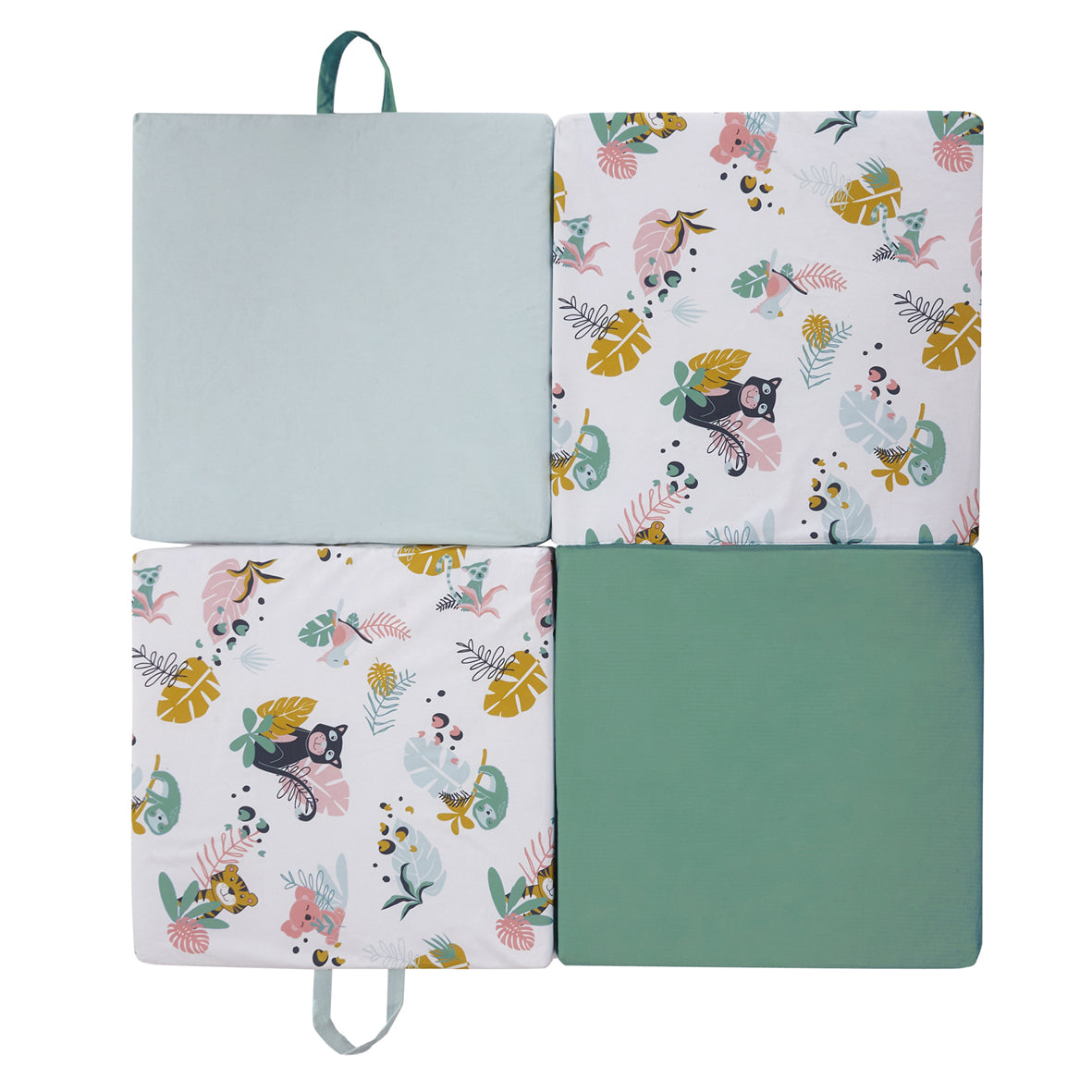 Интелигентна Постелка 3В1-Постелка За Игра, Подвижен Матрак И Барбарон Jungle Tineo