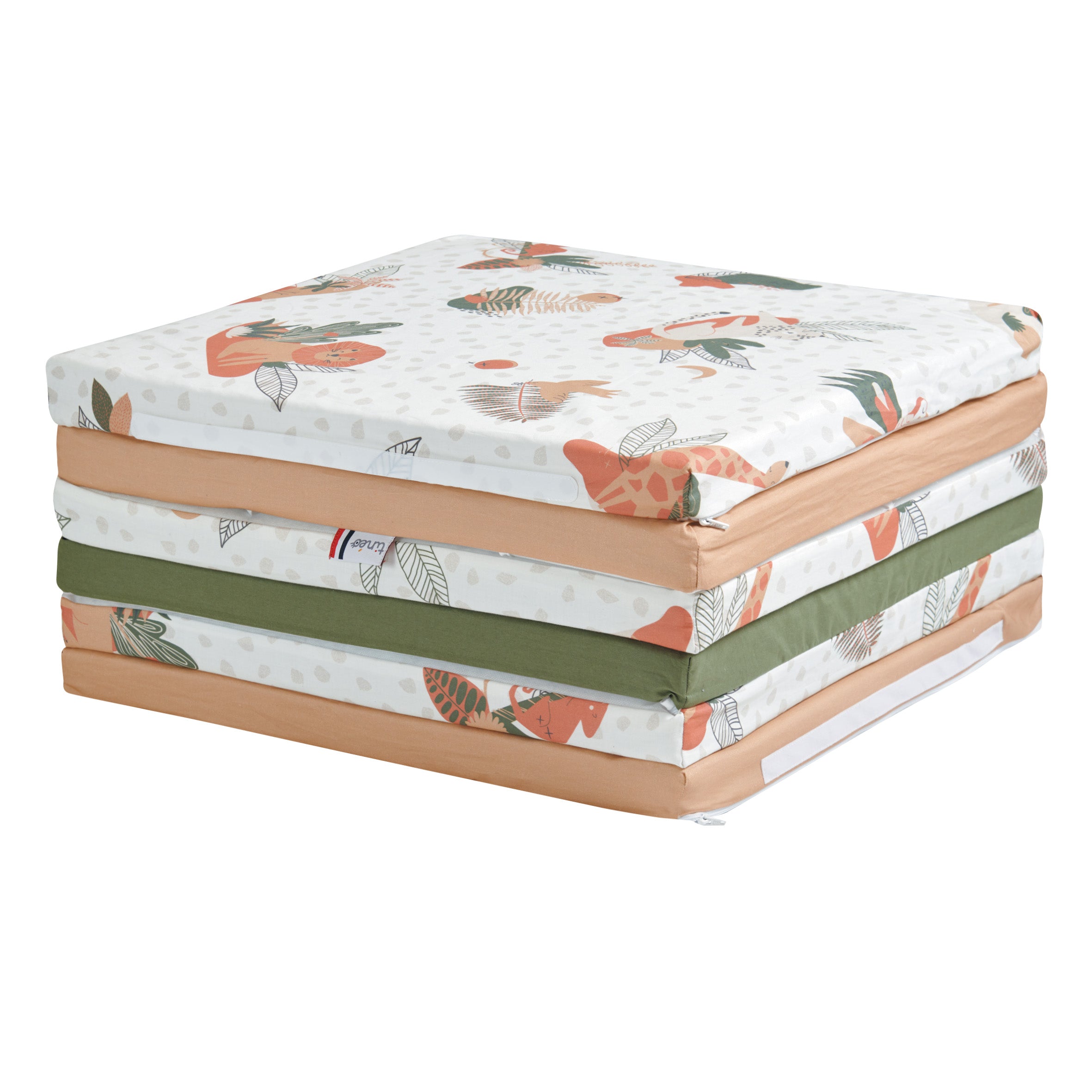 Интелигентна Постелка 5в1 Постелка За Игра, Подвижен Матрак, Барбарон, Тунел И Къща Амазонка Tineo