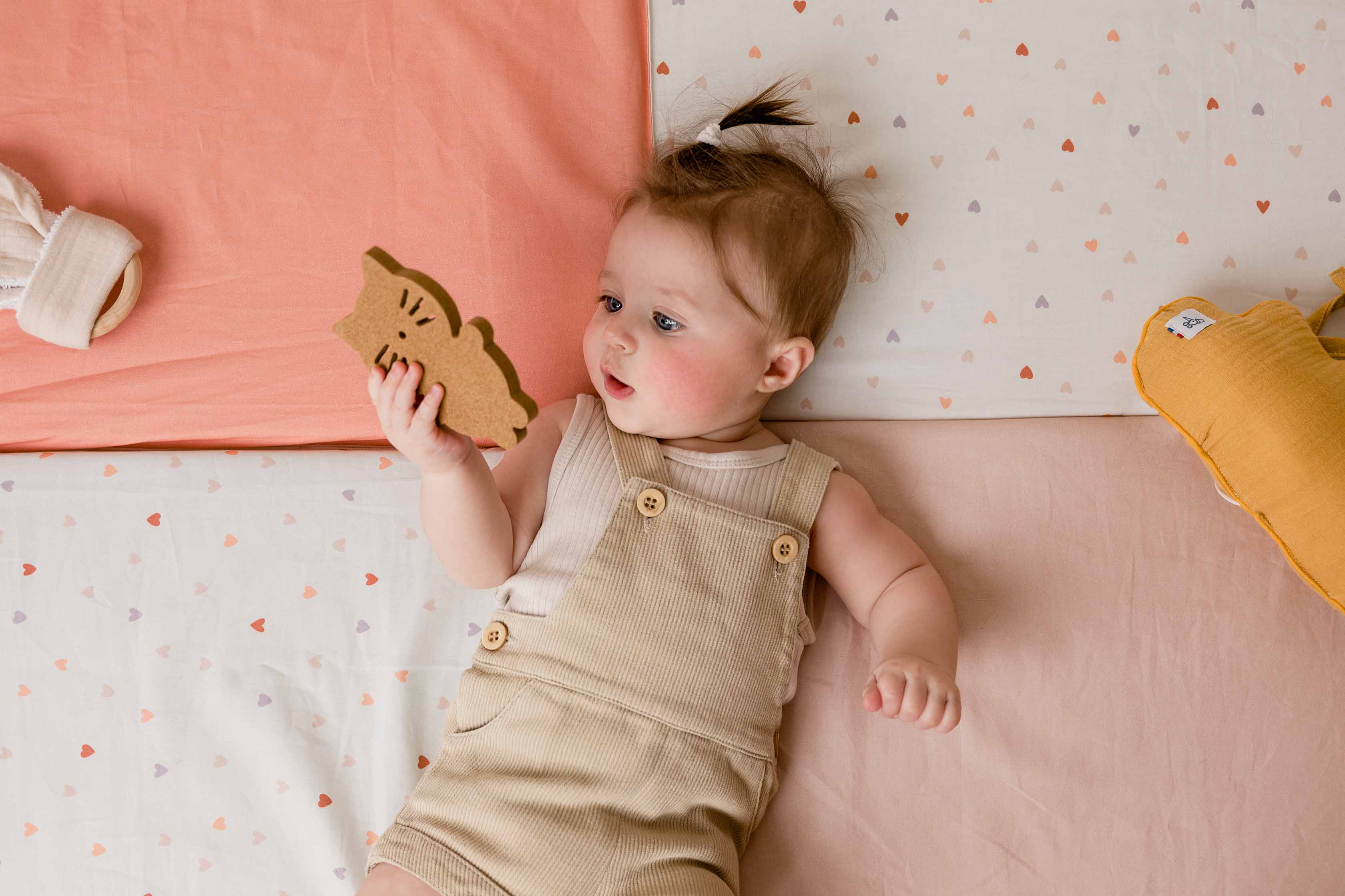 Интелигентна Постелка 5в1 Постелка За Игра, Подвижен Матрак, Барбарон, Тунел И Къща Сърца Tineo