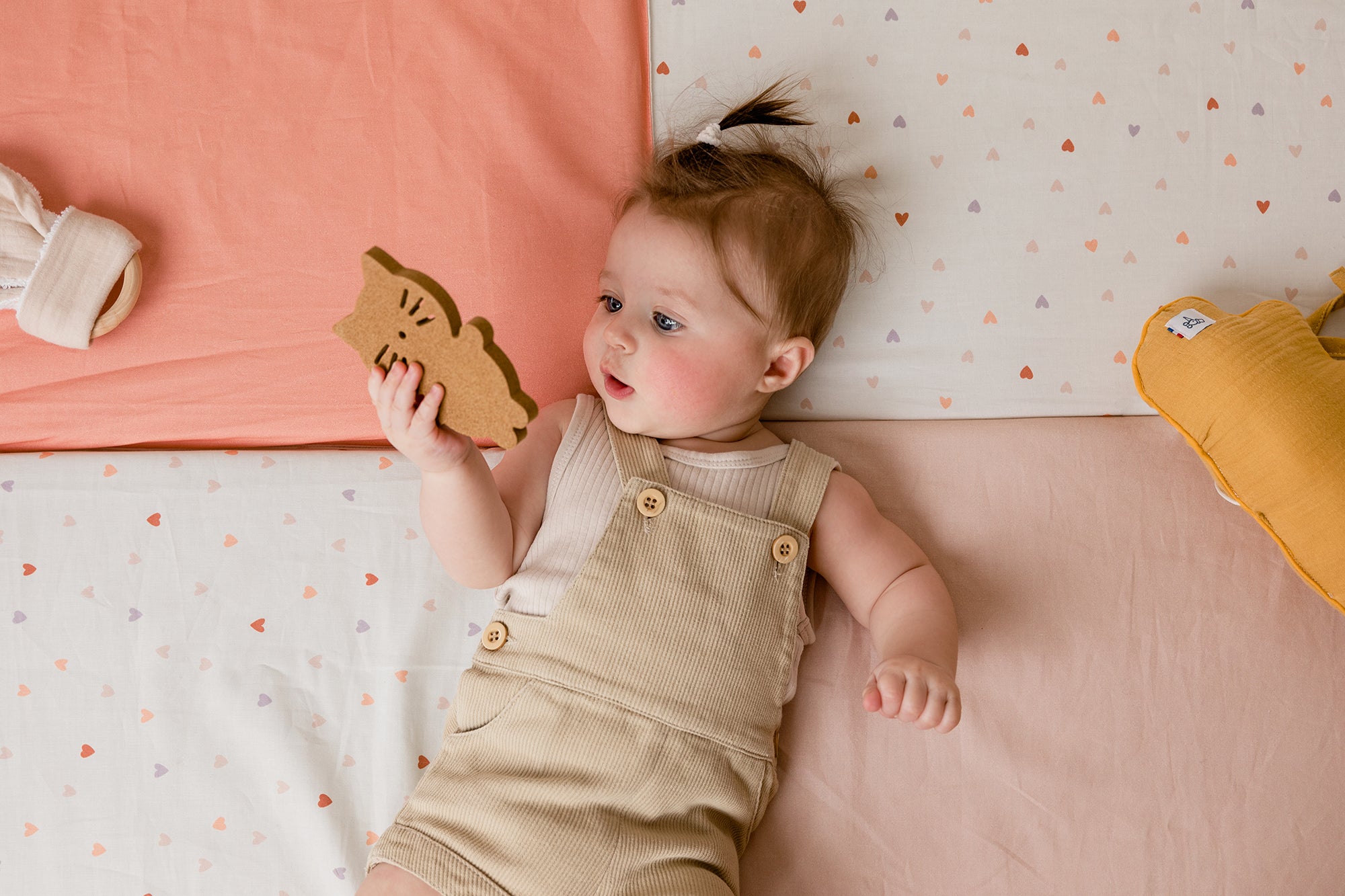 Интелигентна Постелка 5в1 Постелка За Игра, Подвижен Матрак, Барбарон, Тунел И Къща Сърца Tineo