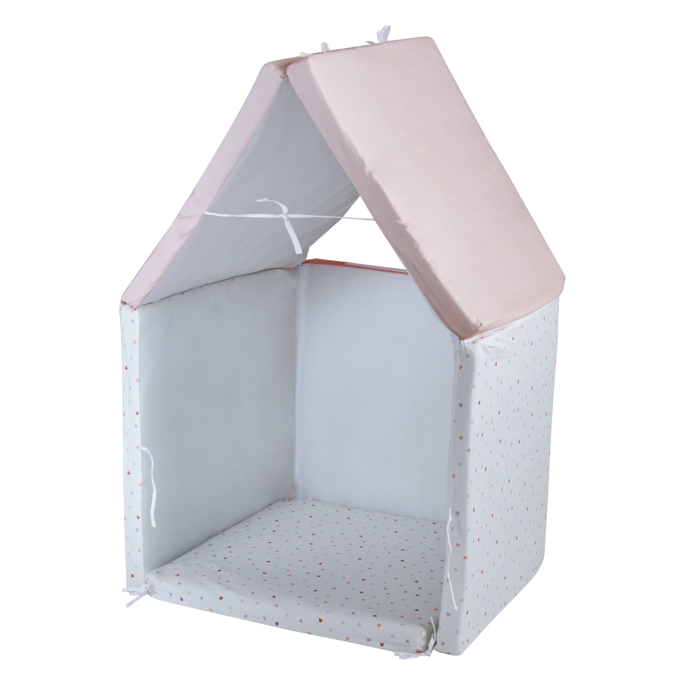 Интелигентна Постелка 5в1 Постелка За Игра, Подвижен Матрак, Барбарон, Тунел И Къща Сърца Tineo