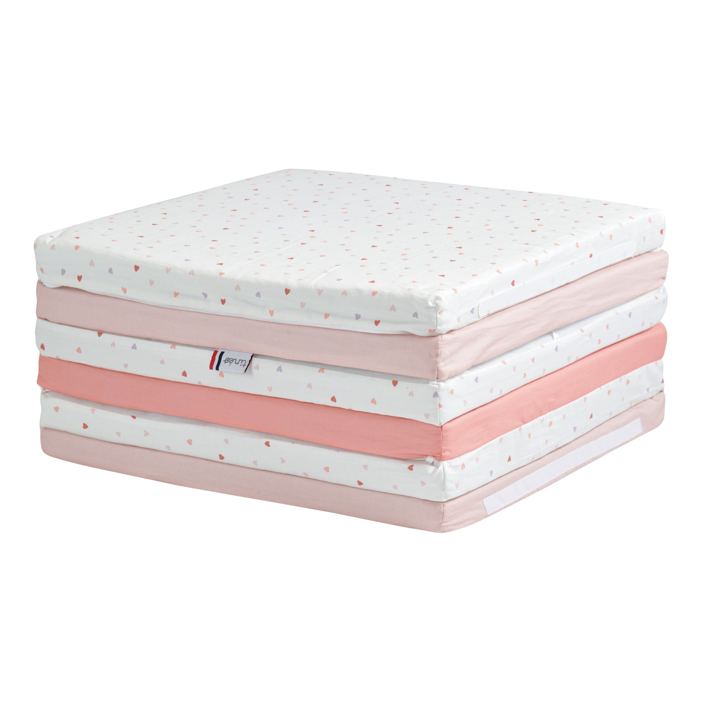 Интелигентна Постелка 5в1 Постелка За Игра, Подвижен Матрак, Барбарон, Тунел И Къща Сърца Tineo