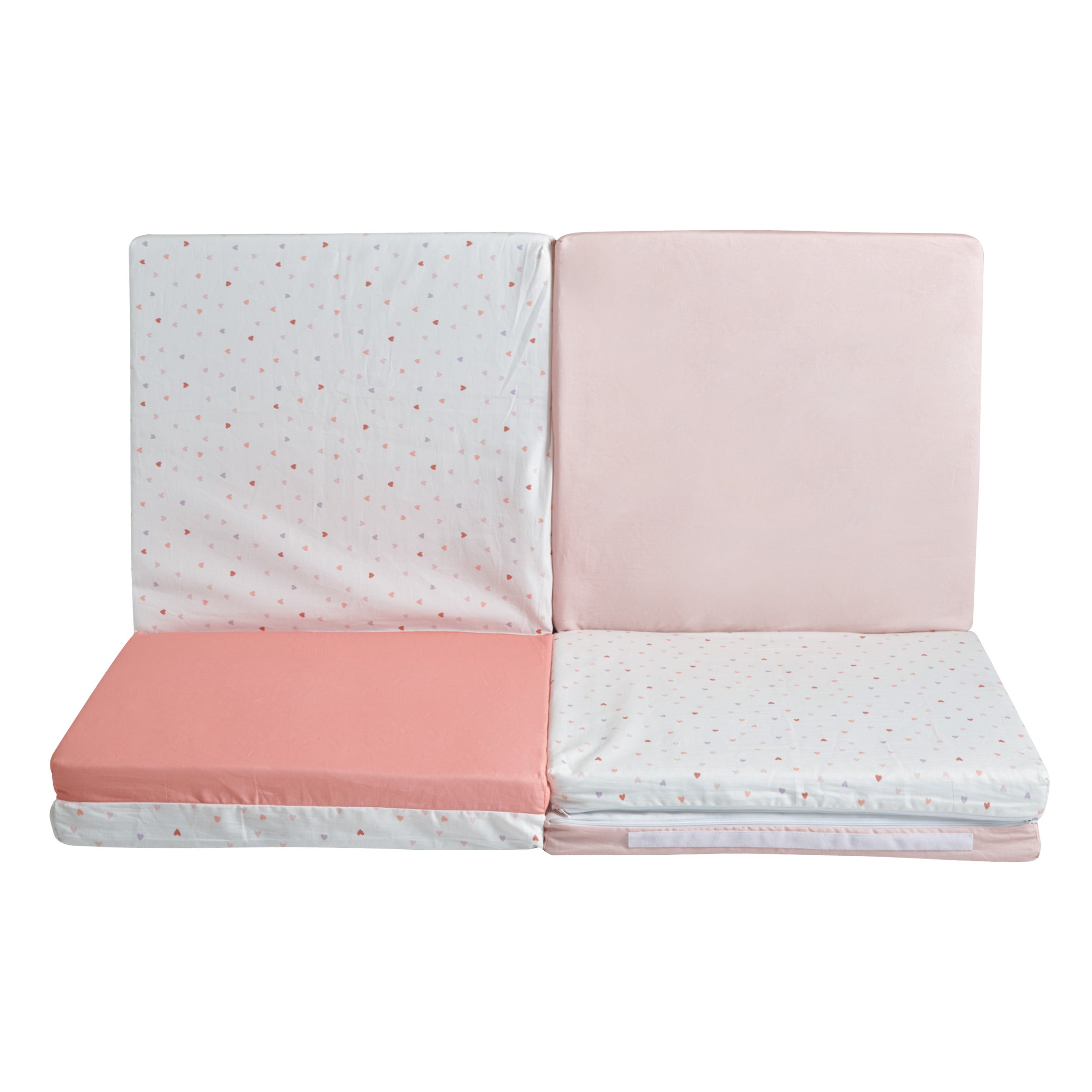 Интелигентна Постелка 5в1 Постелка За Игра, Подвижен Матрак, Барбарон, Тунел И Къща Сърца Tineo