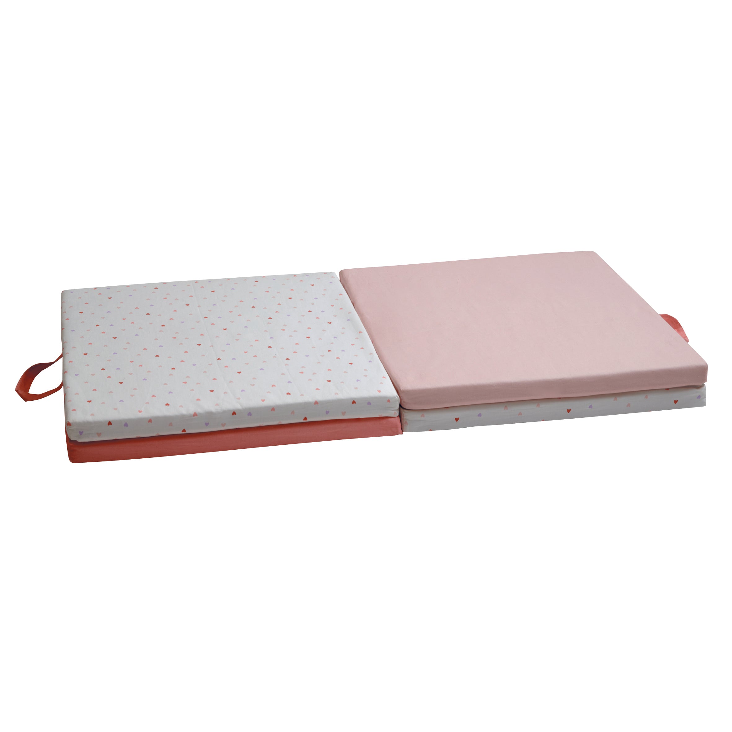 Интелигентна Постелка 3В1-Постелка За Игра, Подвижен Матрак И Барбарон Сърца Tineo