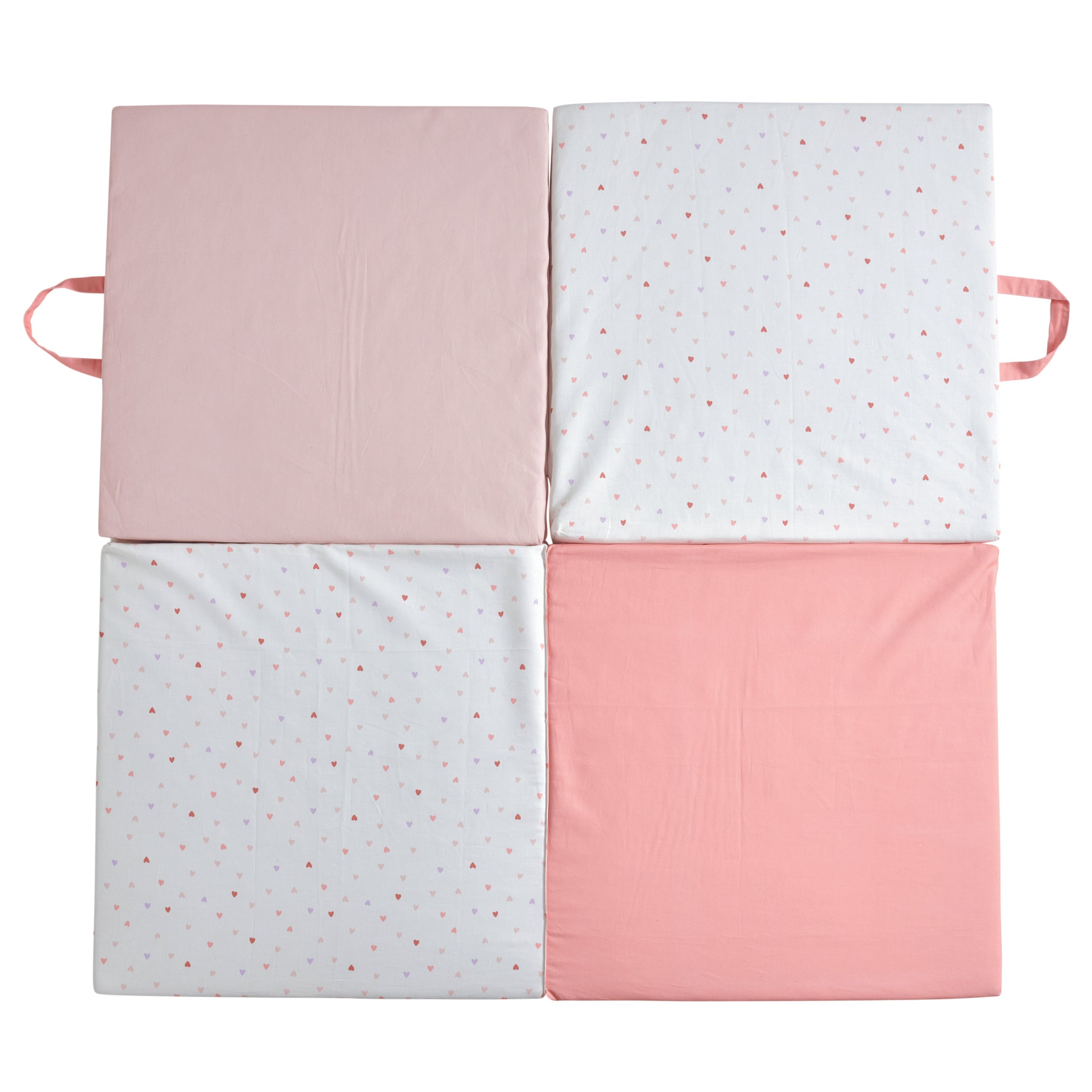 Интелигентна Постелка 3В1-Постелка За Игра, Подвижен Матрак И Барбарон Сърца Tineo