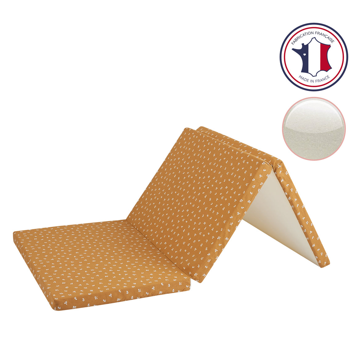 Сгъваем Матрак За Пътуване 3 Части 120х60см (4см Дебелина) Candide