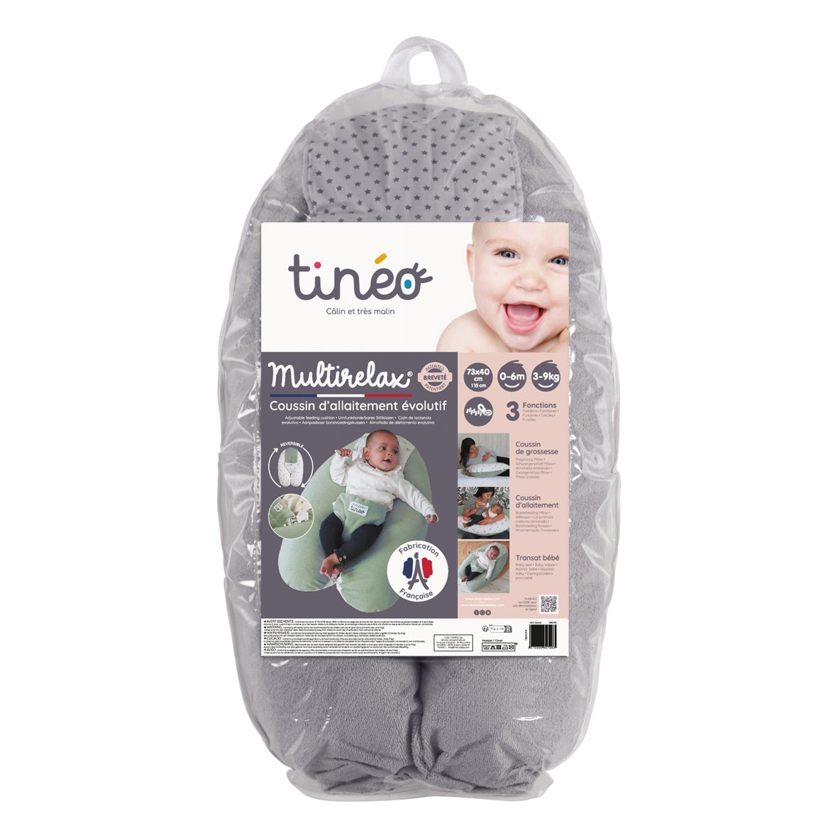 Multirelax Възглавница За Майчинство И Кърмене 3В1 Звезди Tineo