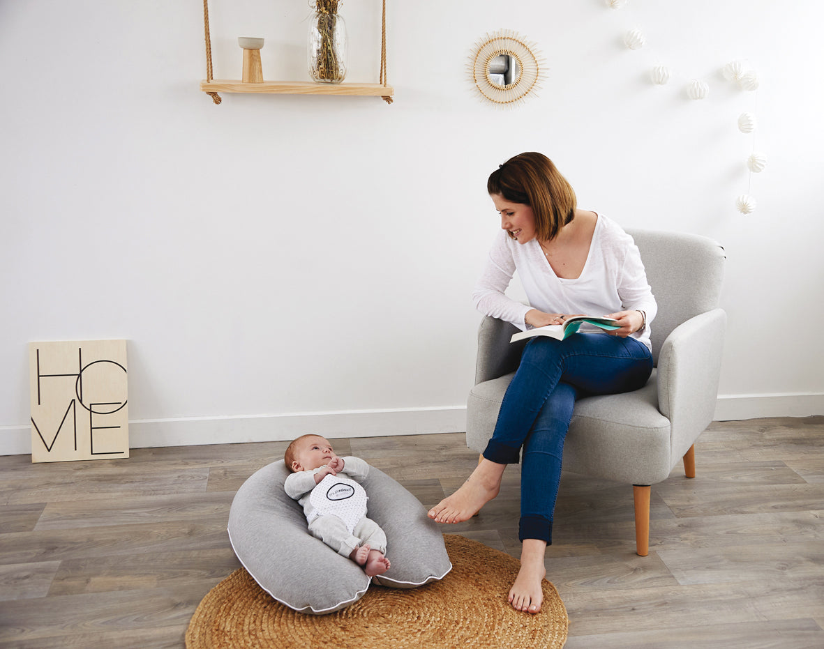 Multirelax Възглавница За Майчинство И Кърмене 3В1 Сив Candide