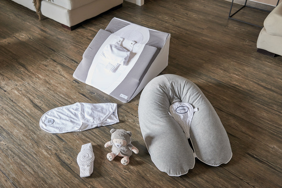 Multirelax Възглавница За Майчинство И Кърмене 3В1 Сив Candide