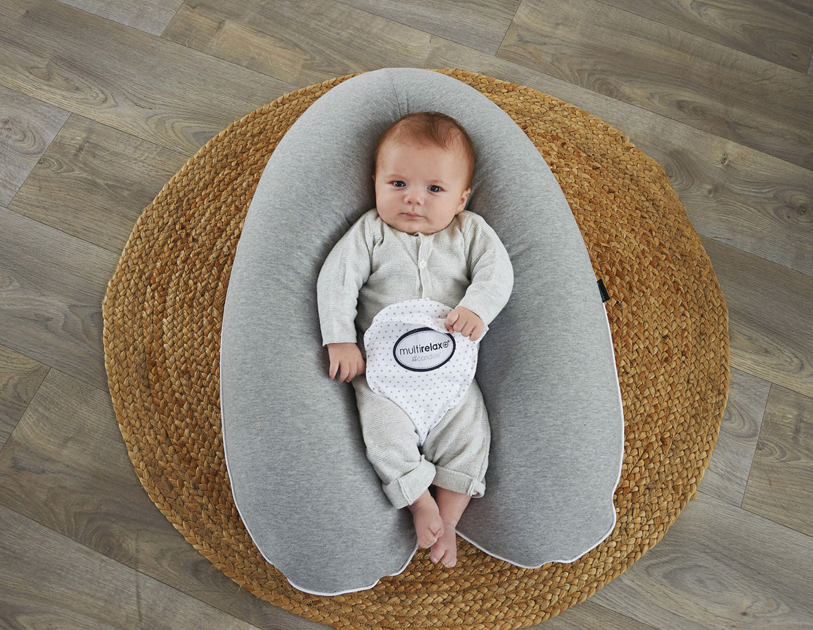 Multirelax Възглавница За Майчинство И Кърмене 3В1 Сив Candide