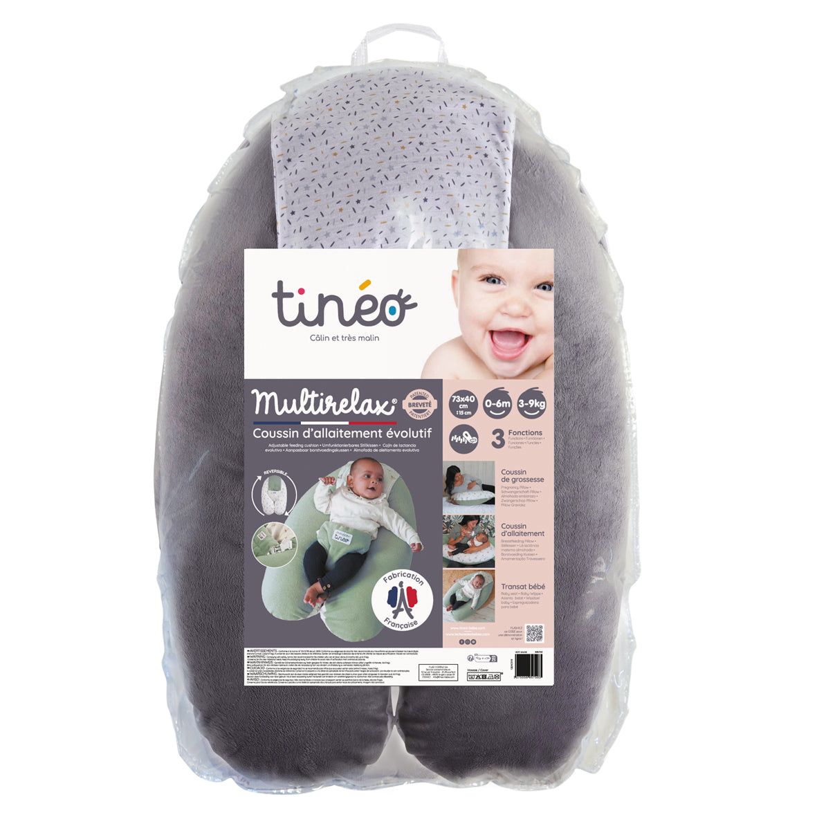 Multirelax Възглавница За Майчинство И Кърмене 3В1 Tineo