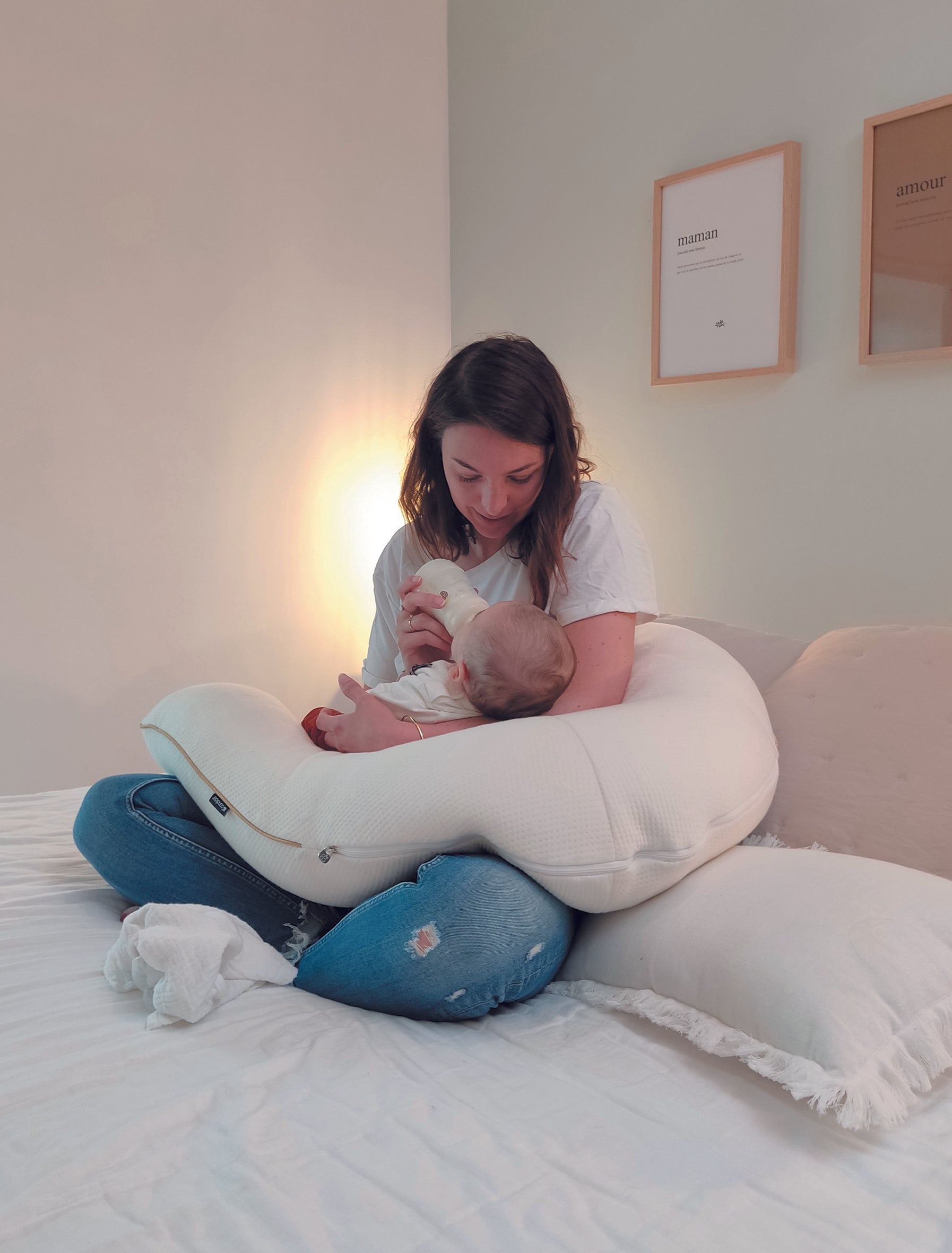 Multirelax Органична Възглавница За Майчинство И Кърмене 3В1 Candide