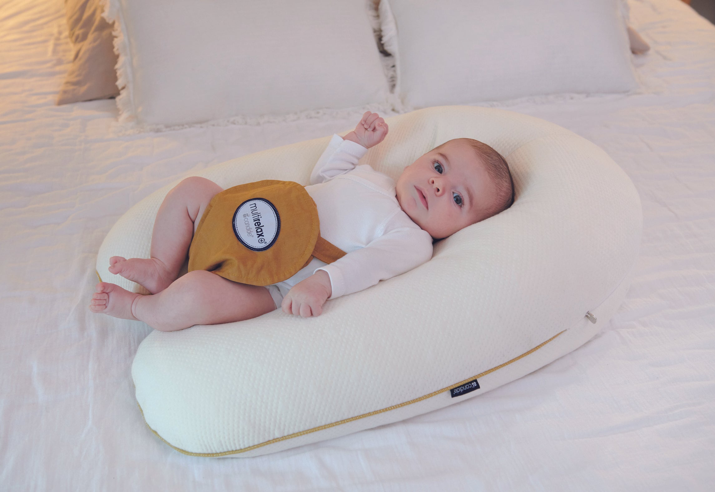 Multirelax Органична Възглавница За Майчинство И Кърмене 3В1 Candide