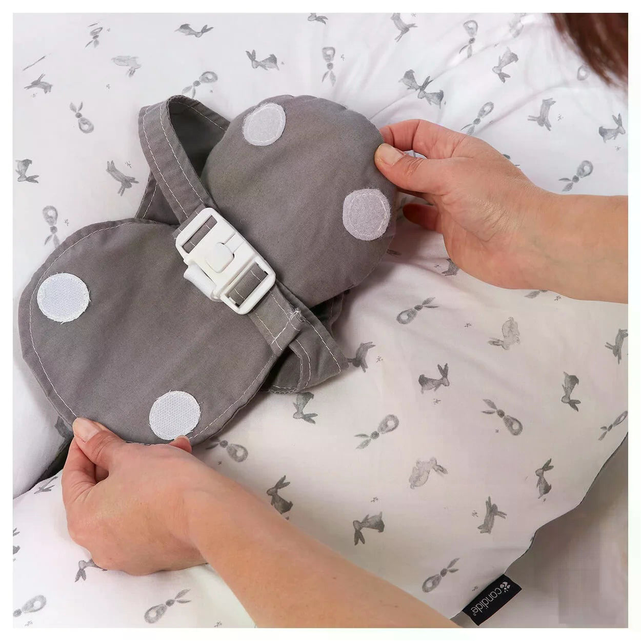 Multirelax Възглавница За Майчинство И Кърмене 3В1 Зайчета Candide